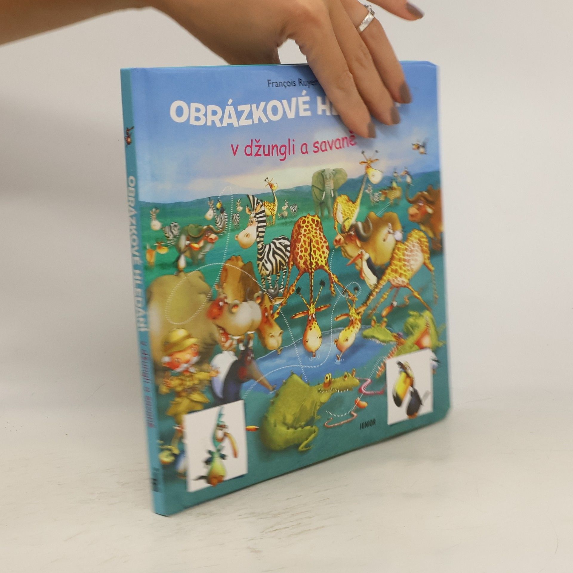 François Ruyer Obrázkové hledání v džungli a savaně