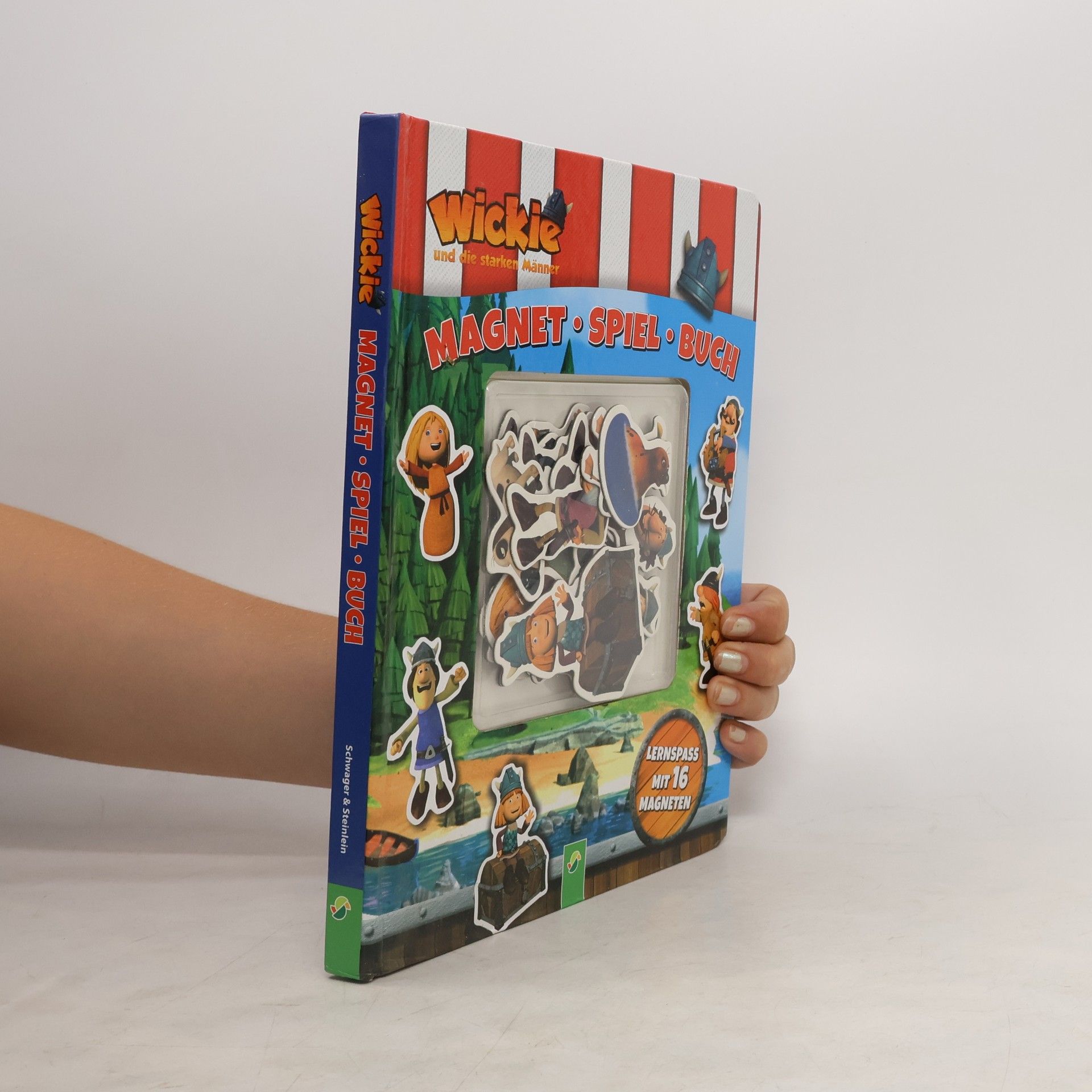 Collectif d'auteurs Magnet Spiel Buch. Wickie und die starken Männer