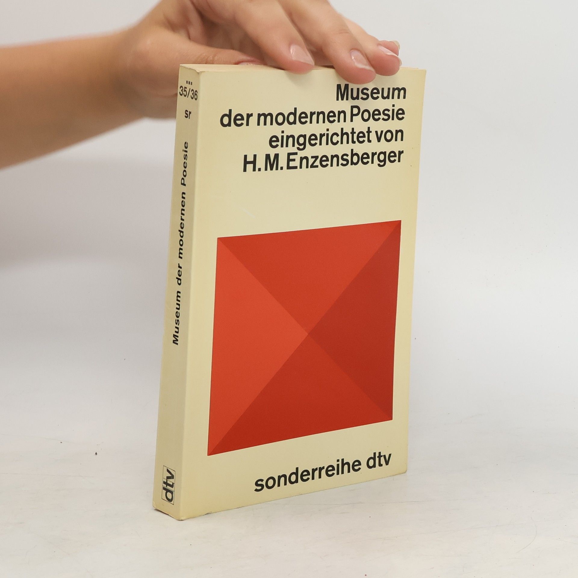 Hans Magnus Enzensberger Museum der modernen Poesie eingerichtet von Hans Magnus Enzensberger