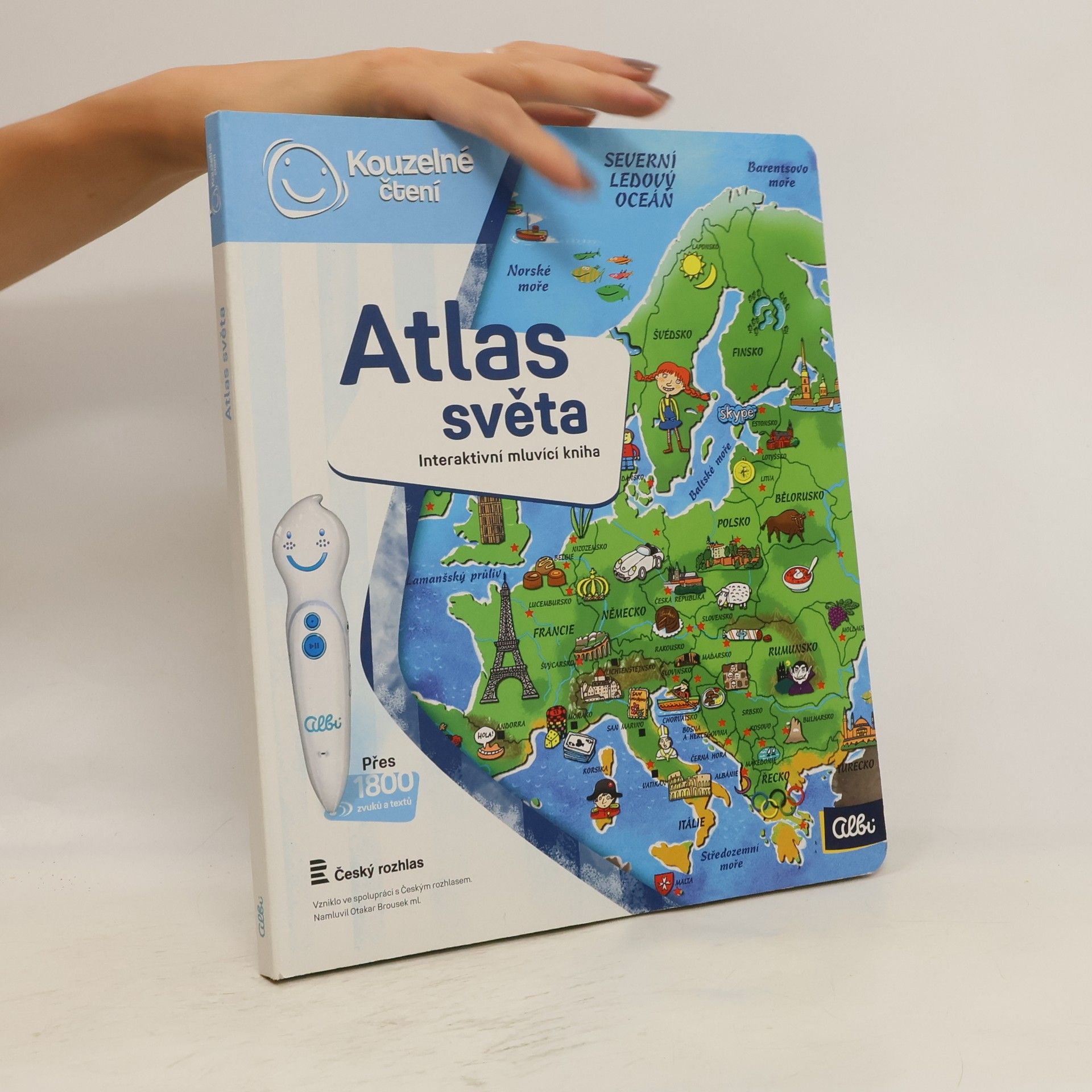 Tereza Kocová Atlas světa. Interaktivní mluvící kniha