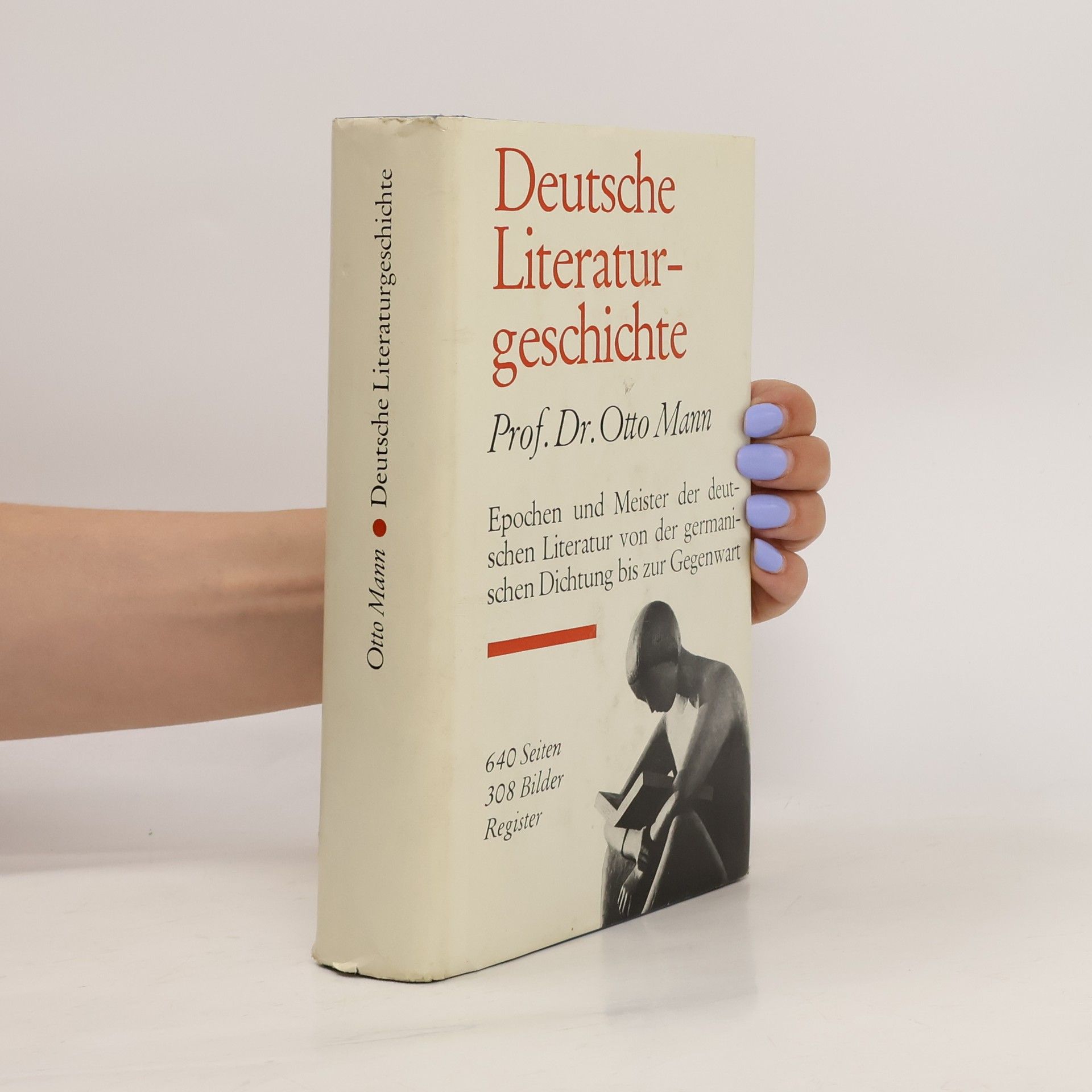Otto Mann Deutsche Literaturgeschichte