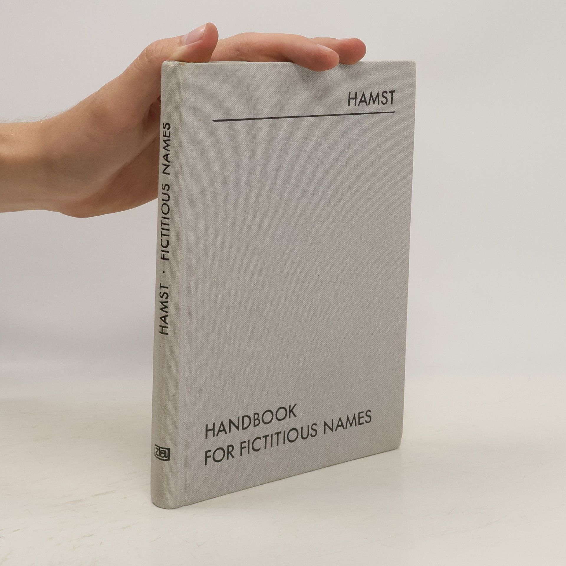 Olphar Hamst Handbook for Fictitious Names