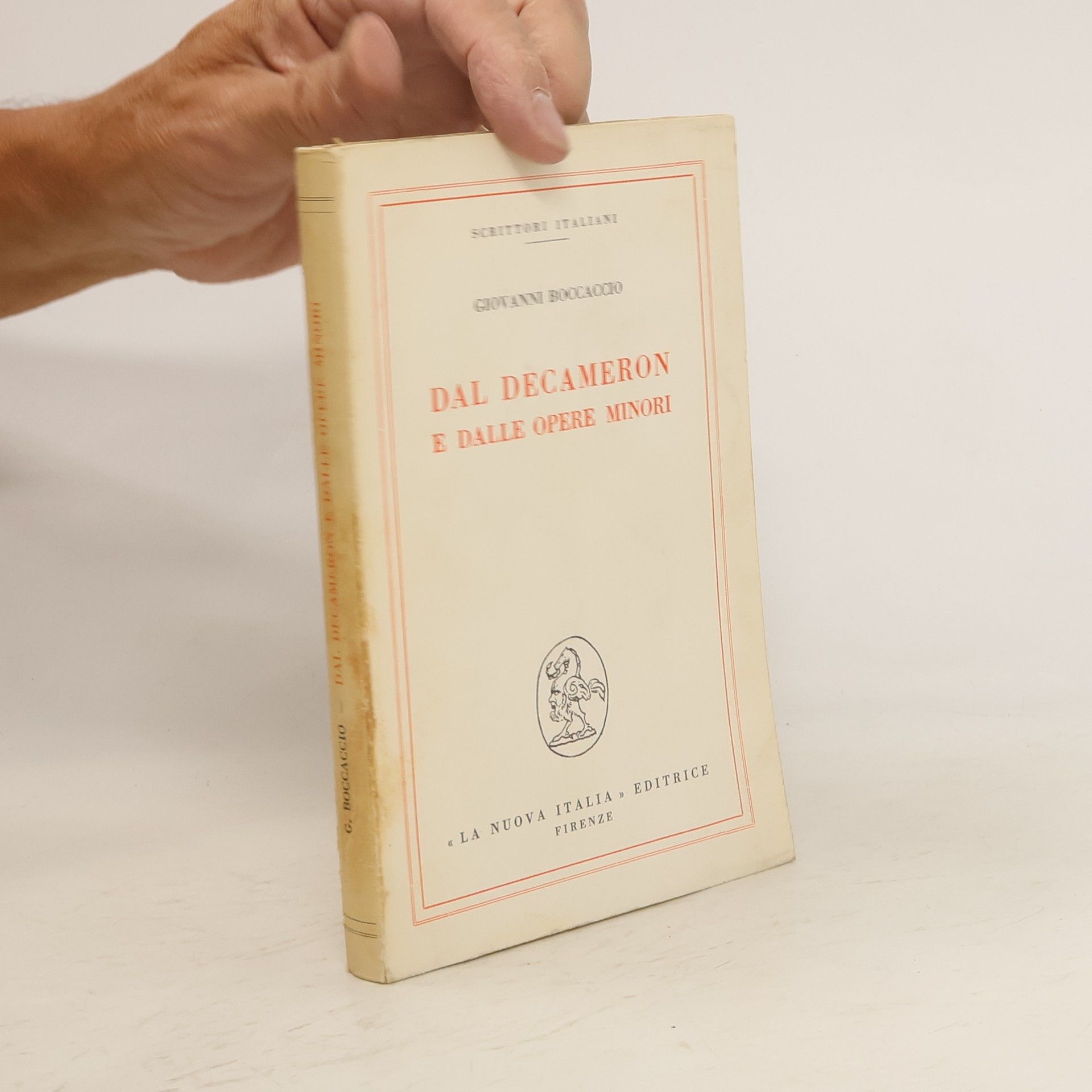 Giovanni Boccaccio Dal Decameron e dalle opere minori