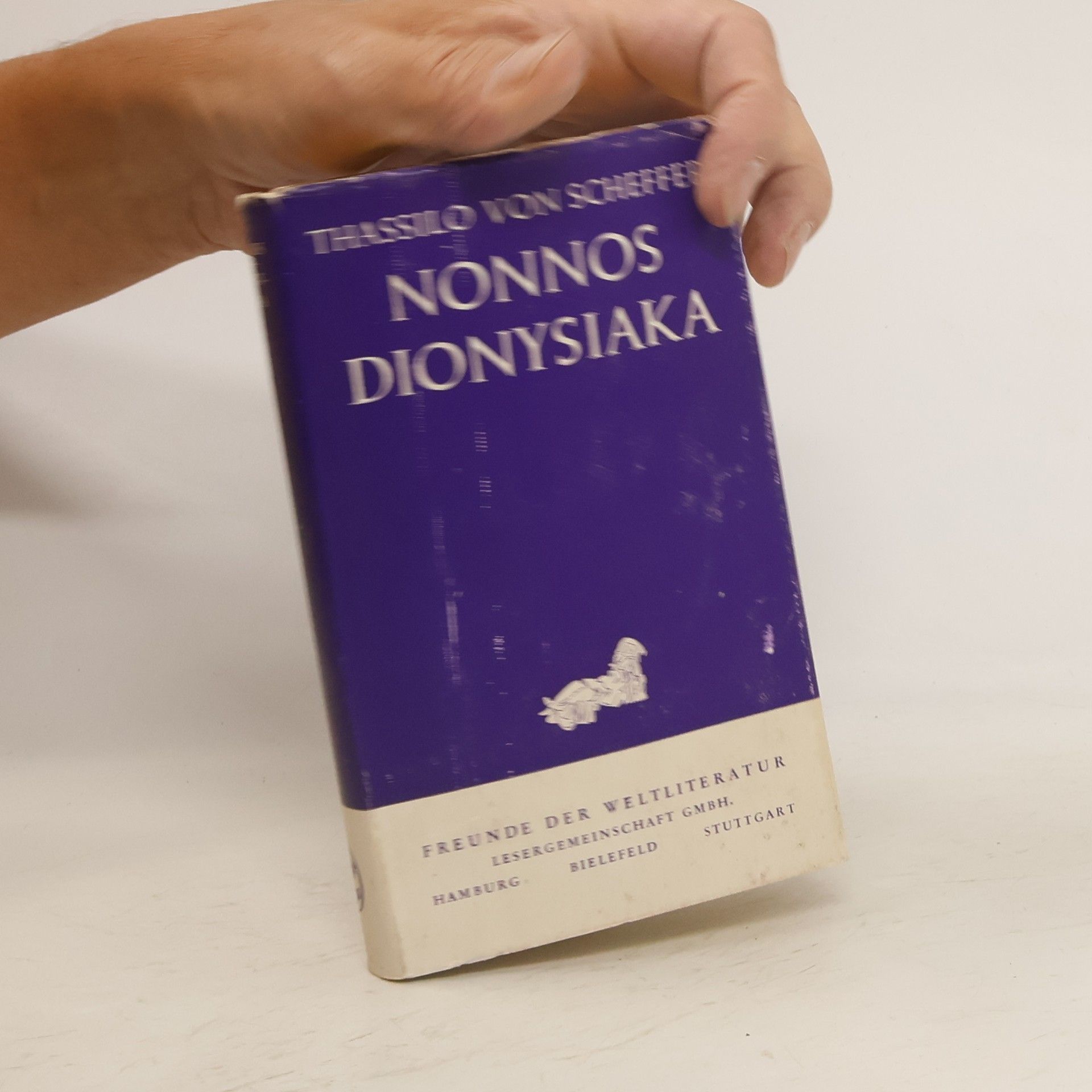 Thassilo von Scheffer Nonnos Dionysiaka