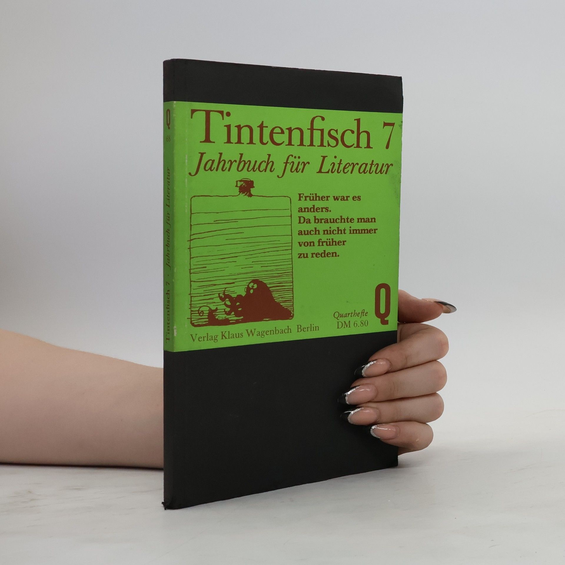 Klaus Wagenbach Tintenfisch 7. Jahrbuch für Literatur