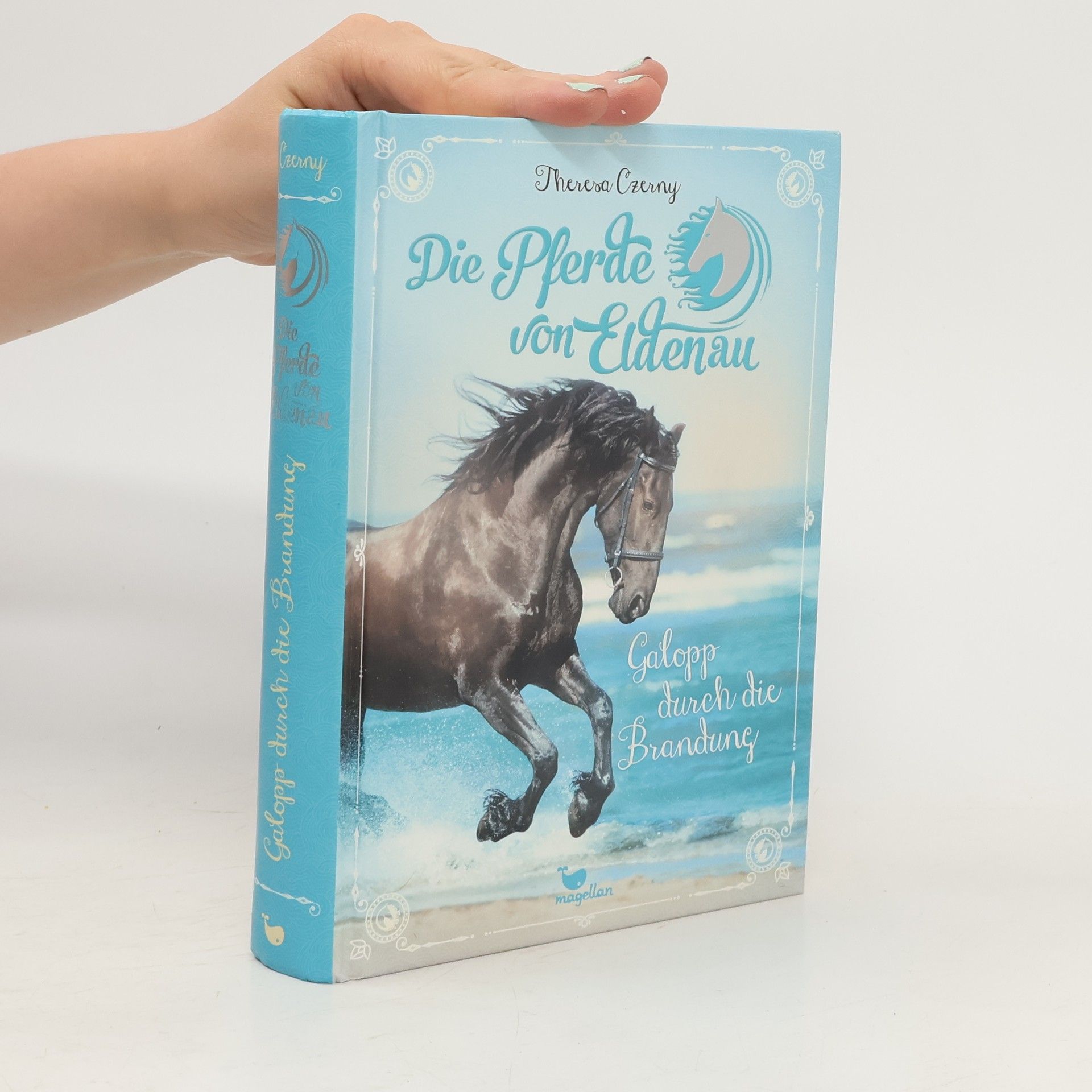Theresa Czerny Galopp durch die Brandung