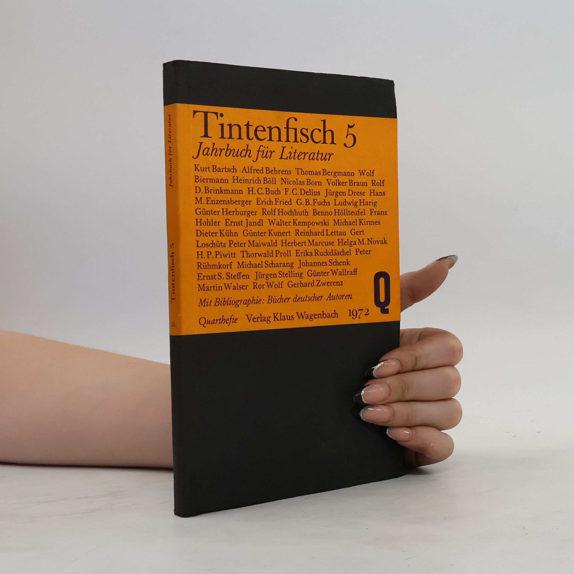 Michael Krüger Tintenfisch 5. Jahrbuch für Literatur