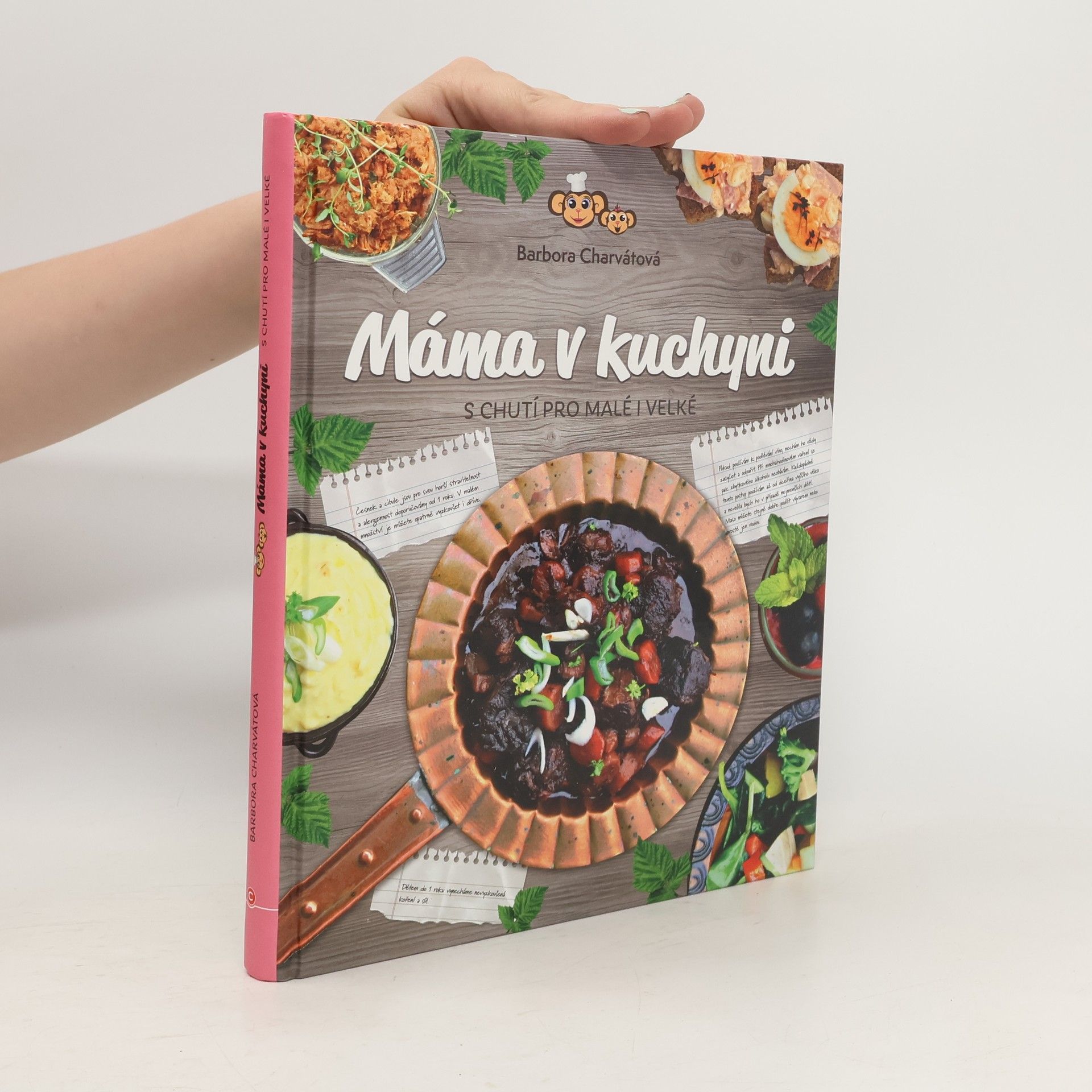 Barbora Charvátová Máma v kuchyni. S chutí pro malé i velké