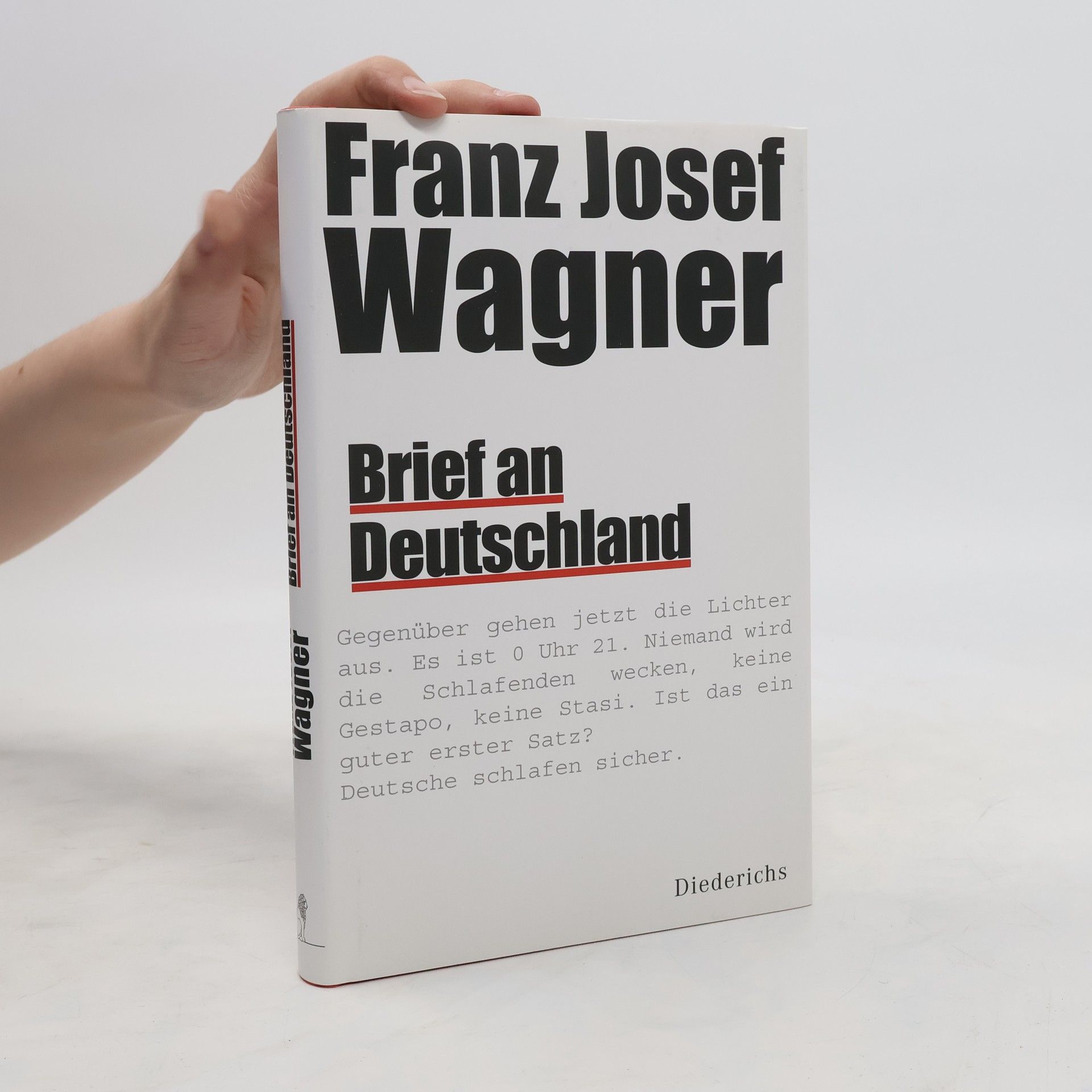 Franz Josef Wagner Brief an Deutschland