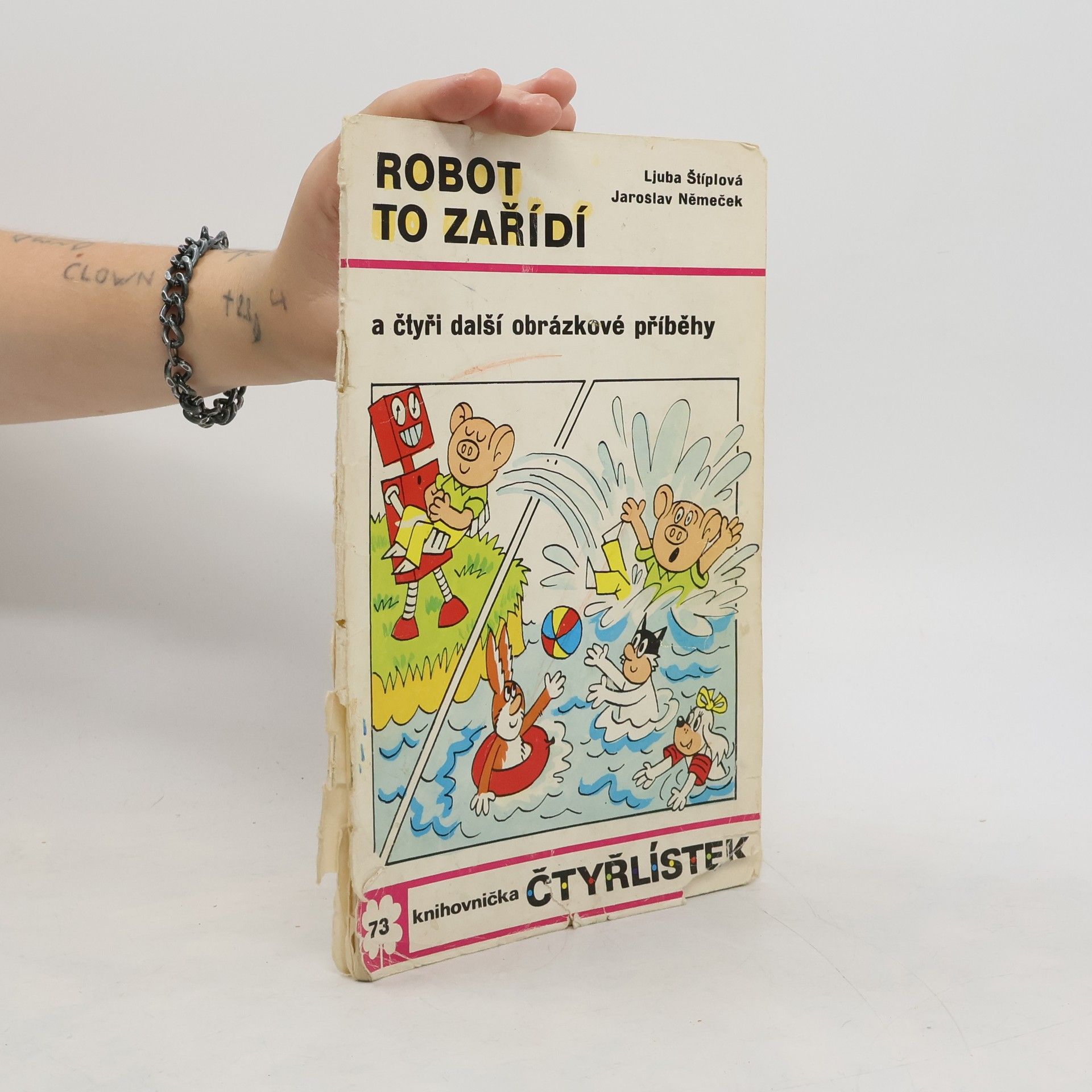 Jaroslav Němeček Čtyřlístek 73. Robot to zařídí