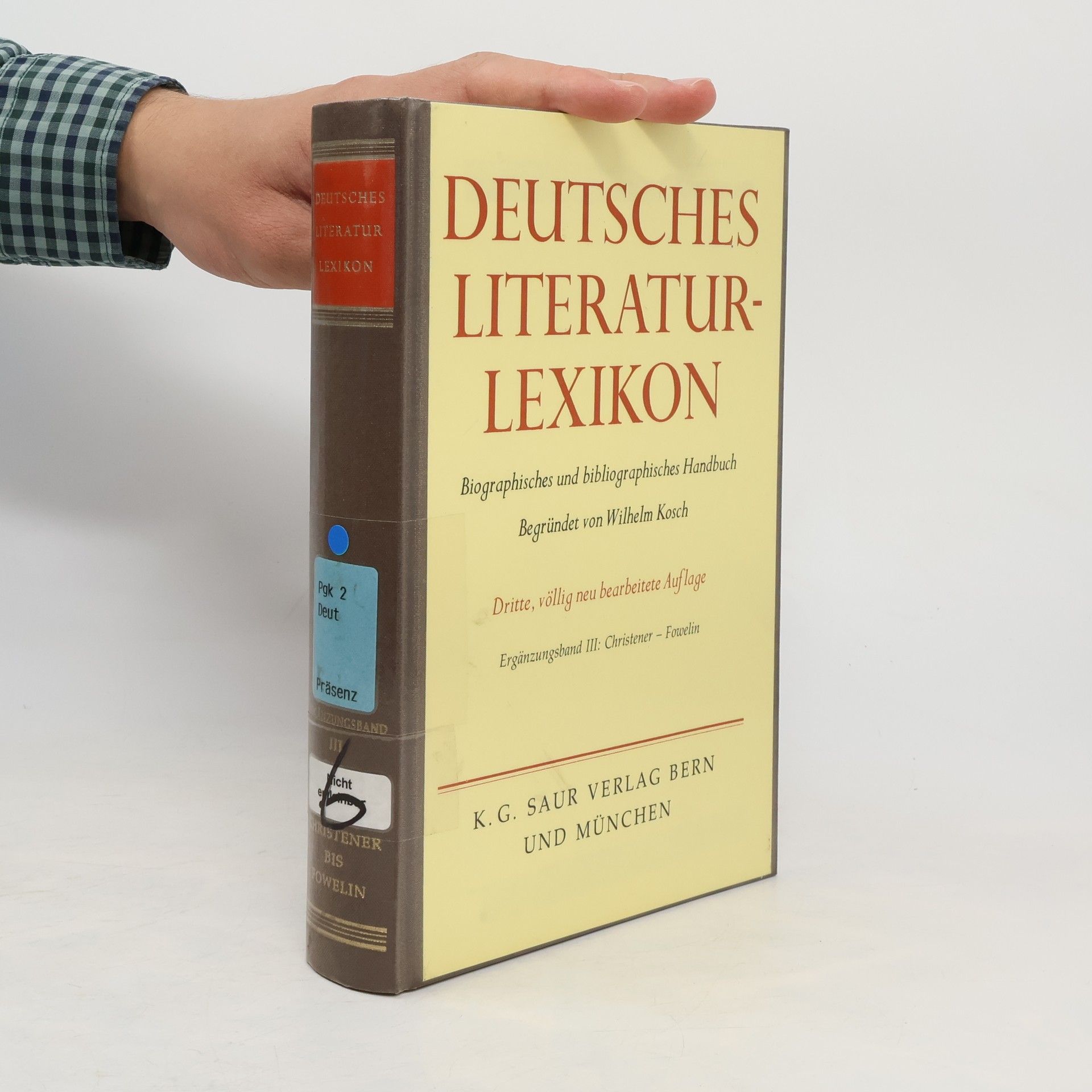 Collectif d'auteurs Deutsches Literatur-Lexikon