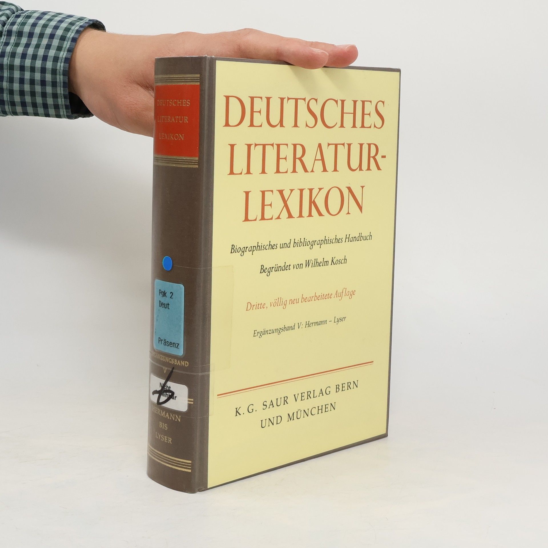Wilhelm Kosch Deutsches Literatur-Lexikon