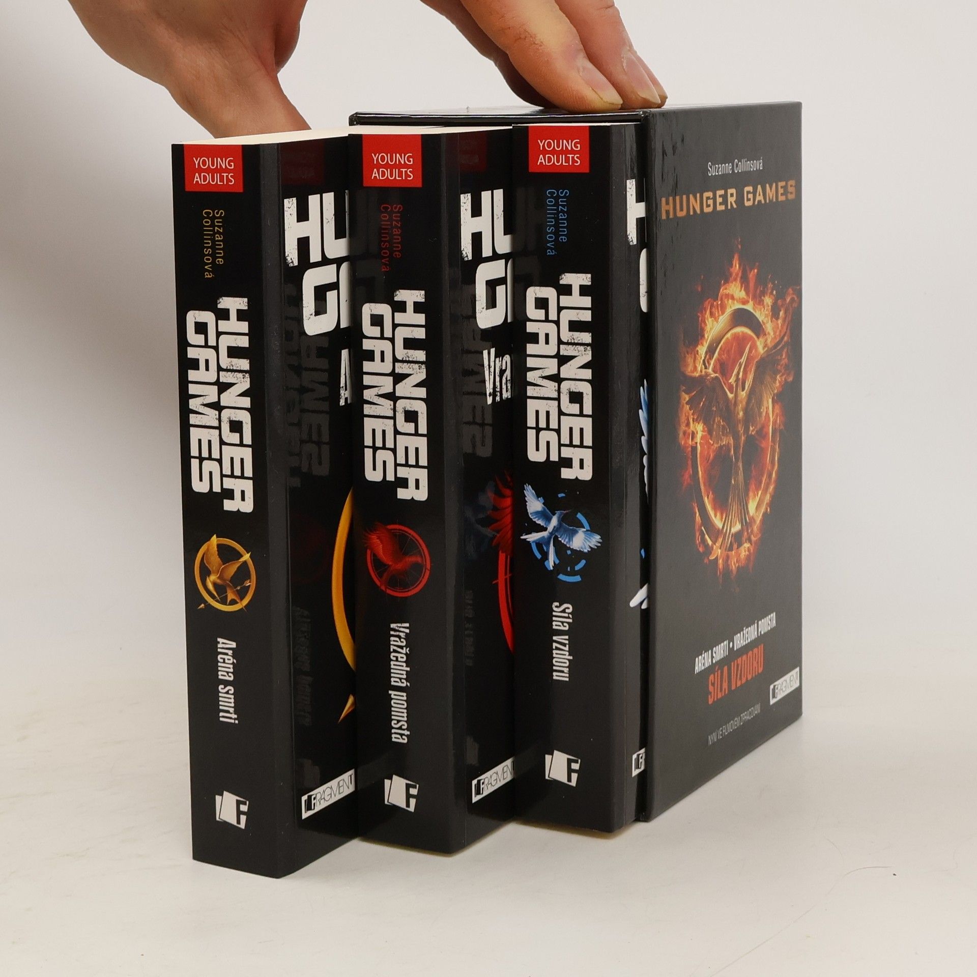 Suzanne Collins Hunger games 1-3