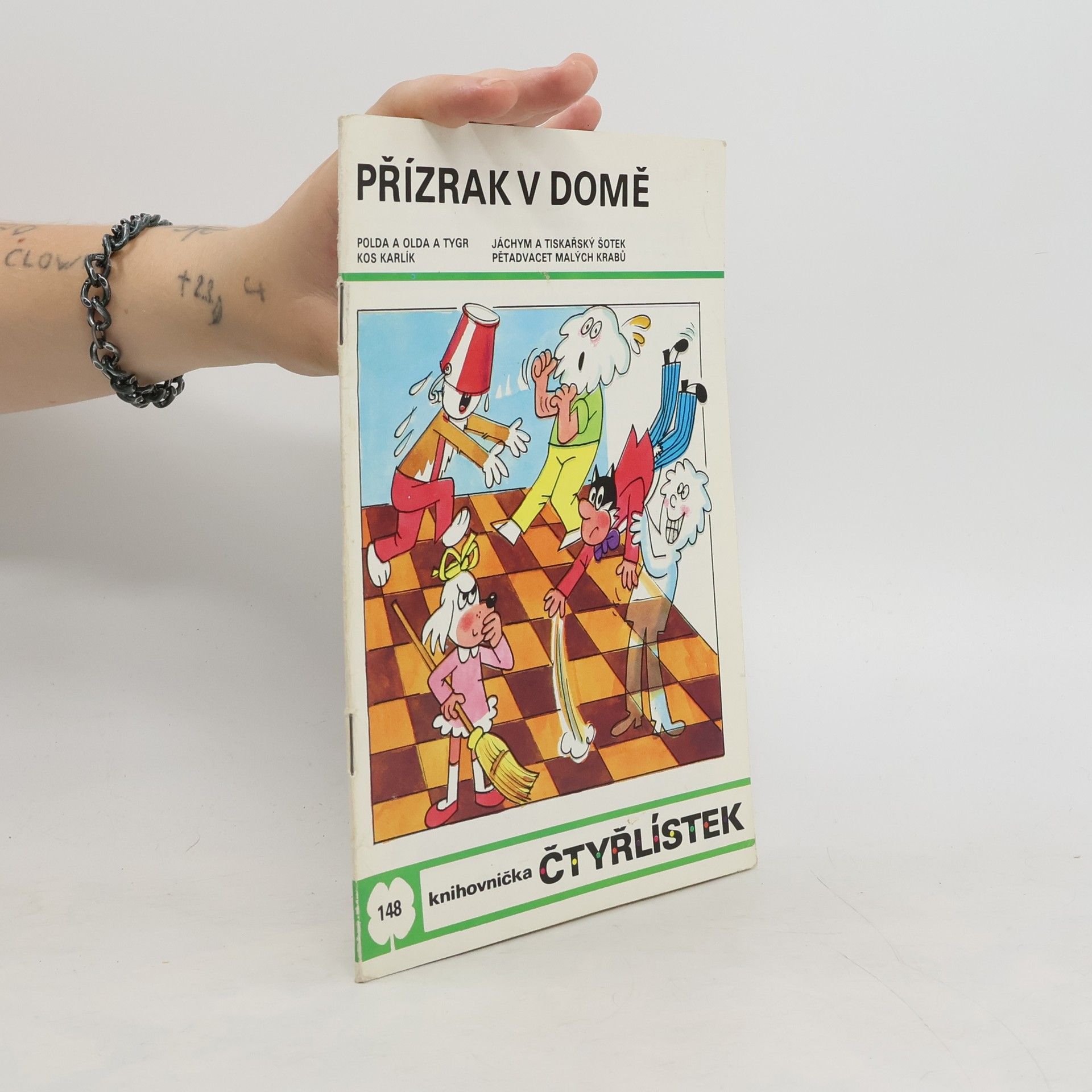 Jaroslav Němeček Čtyřlístek 148. Přízrak v domě