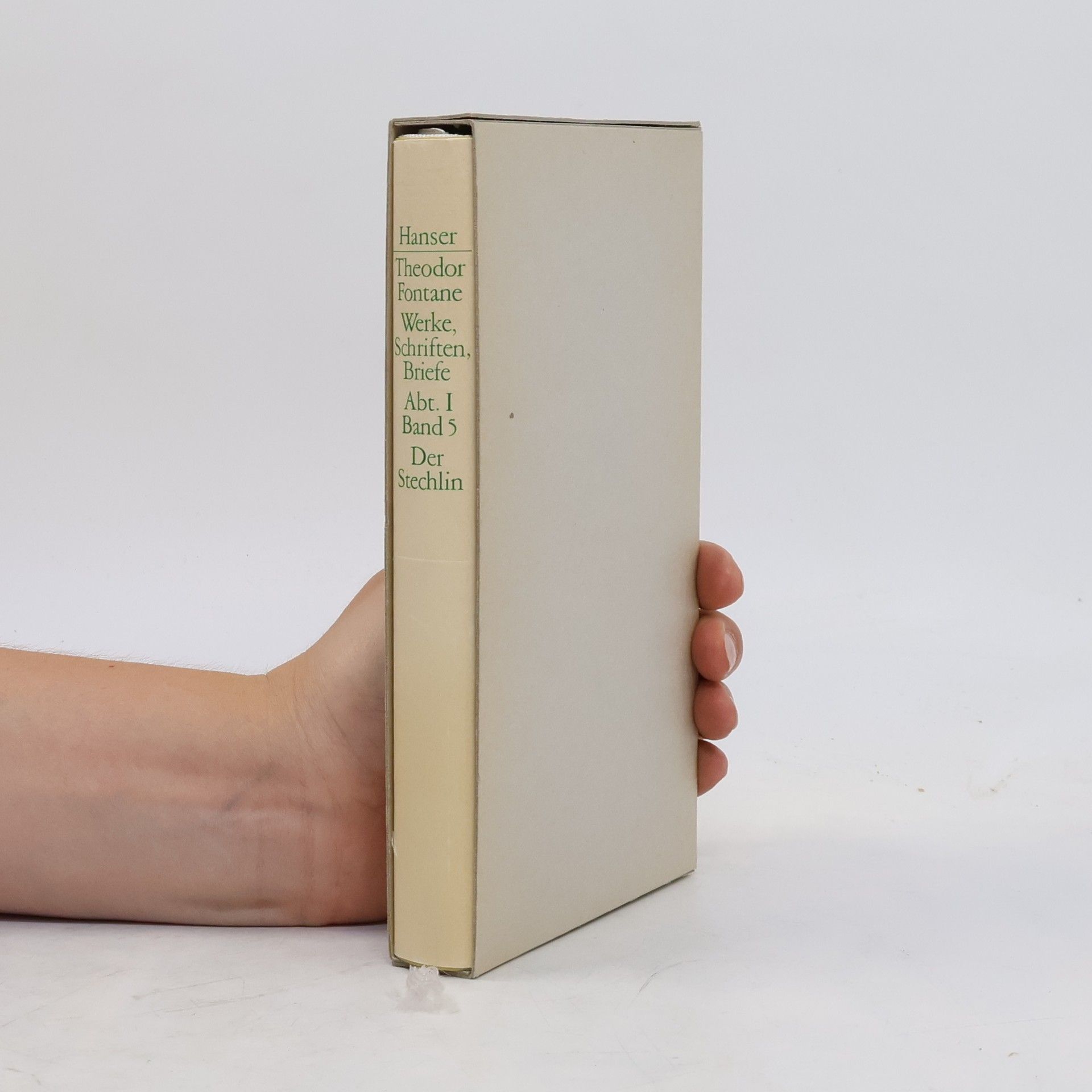 Theodor Fontane Werke, Schriften und Briefe 1/5