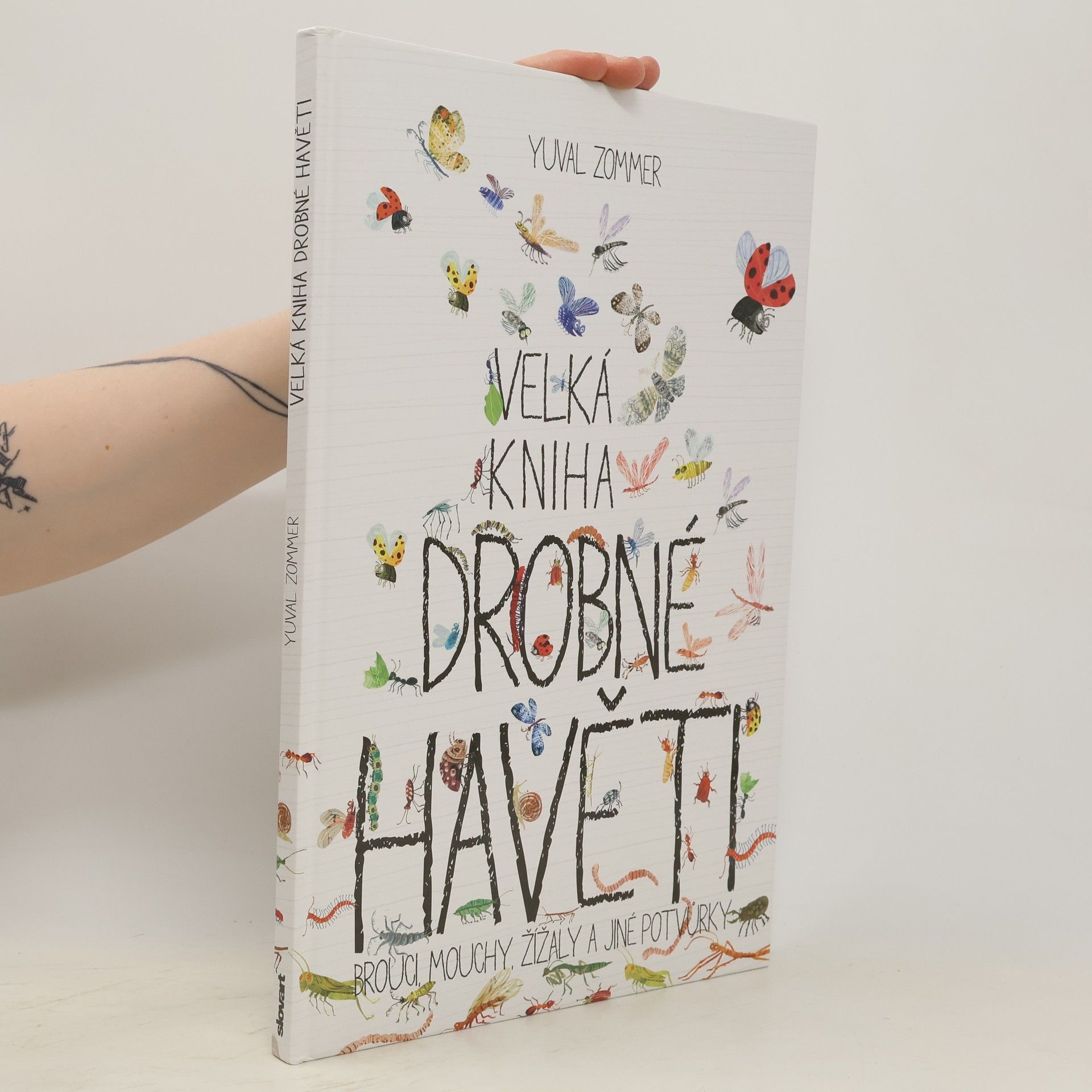 Yuval Zommer Velká kniha drobné havěti. Brouci, mouchy, žížaly a jiné potvůrky