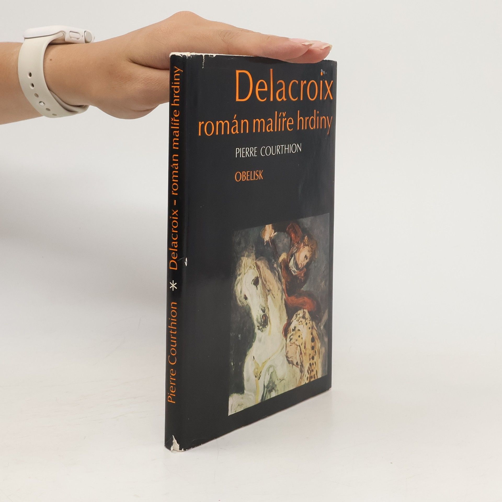 Pierre Courthion Delacroix. Román malíře hrdiny
