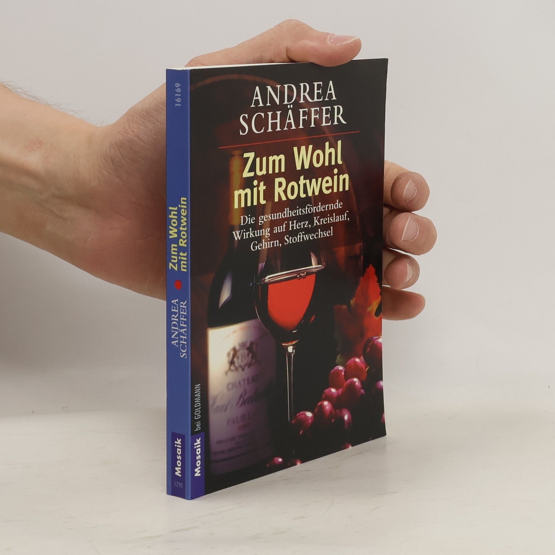 Andrea Schäffer Zum Wohl mit Rotwein