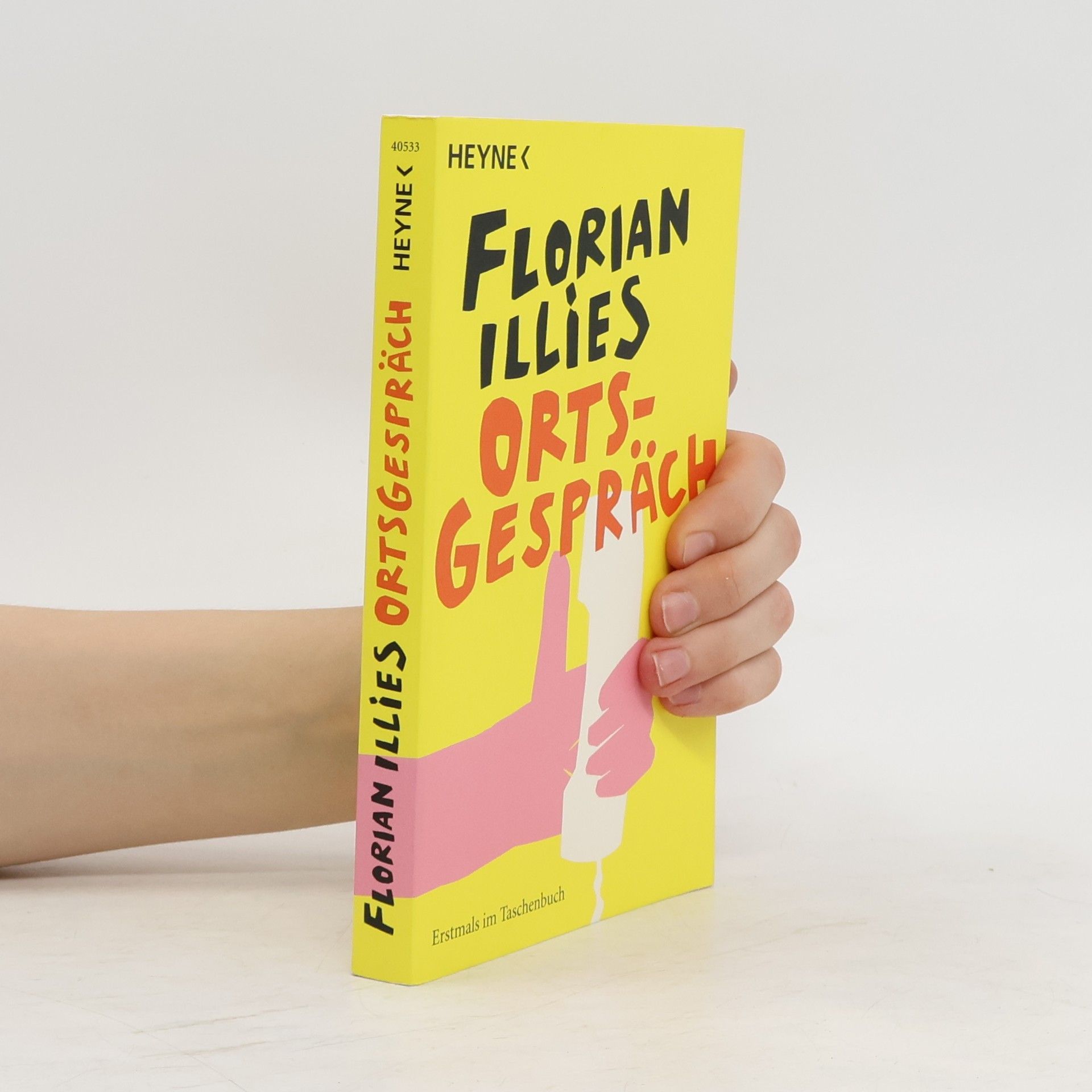 Florian Illies Ortsgespräch