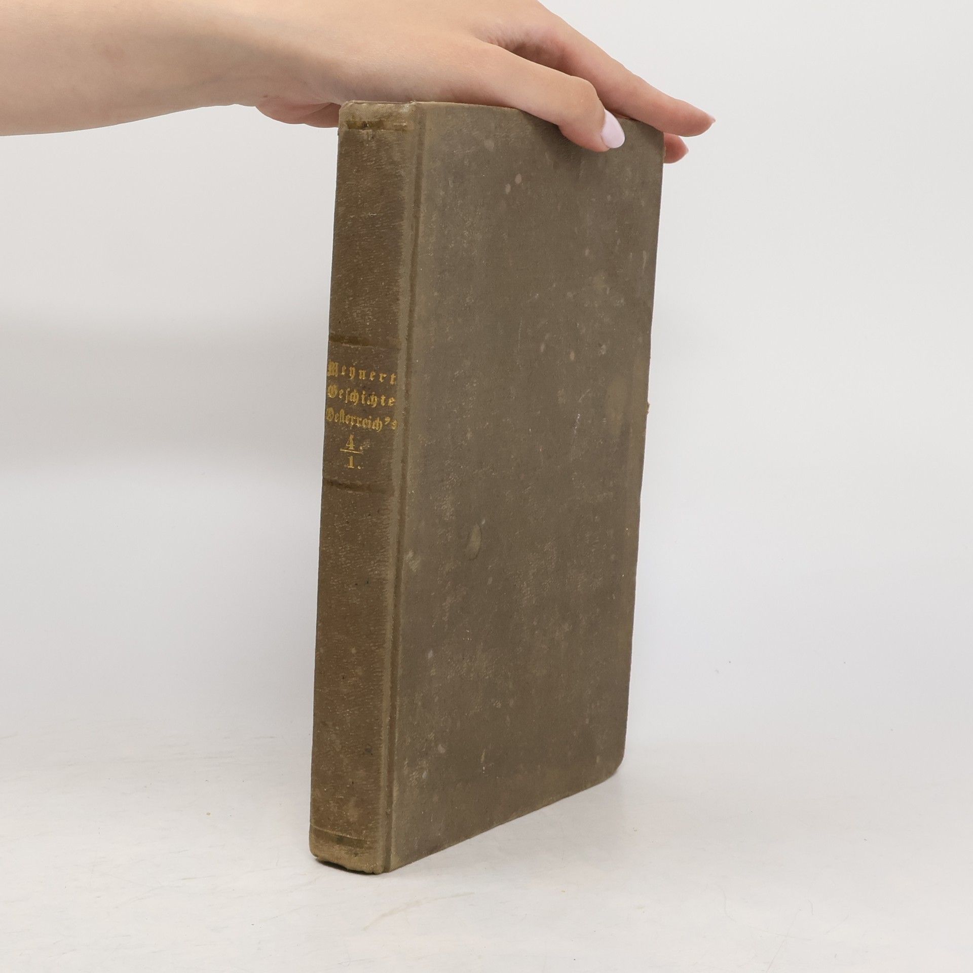 Hermann Meynert Geschichte Oesterreich's 4