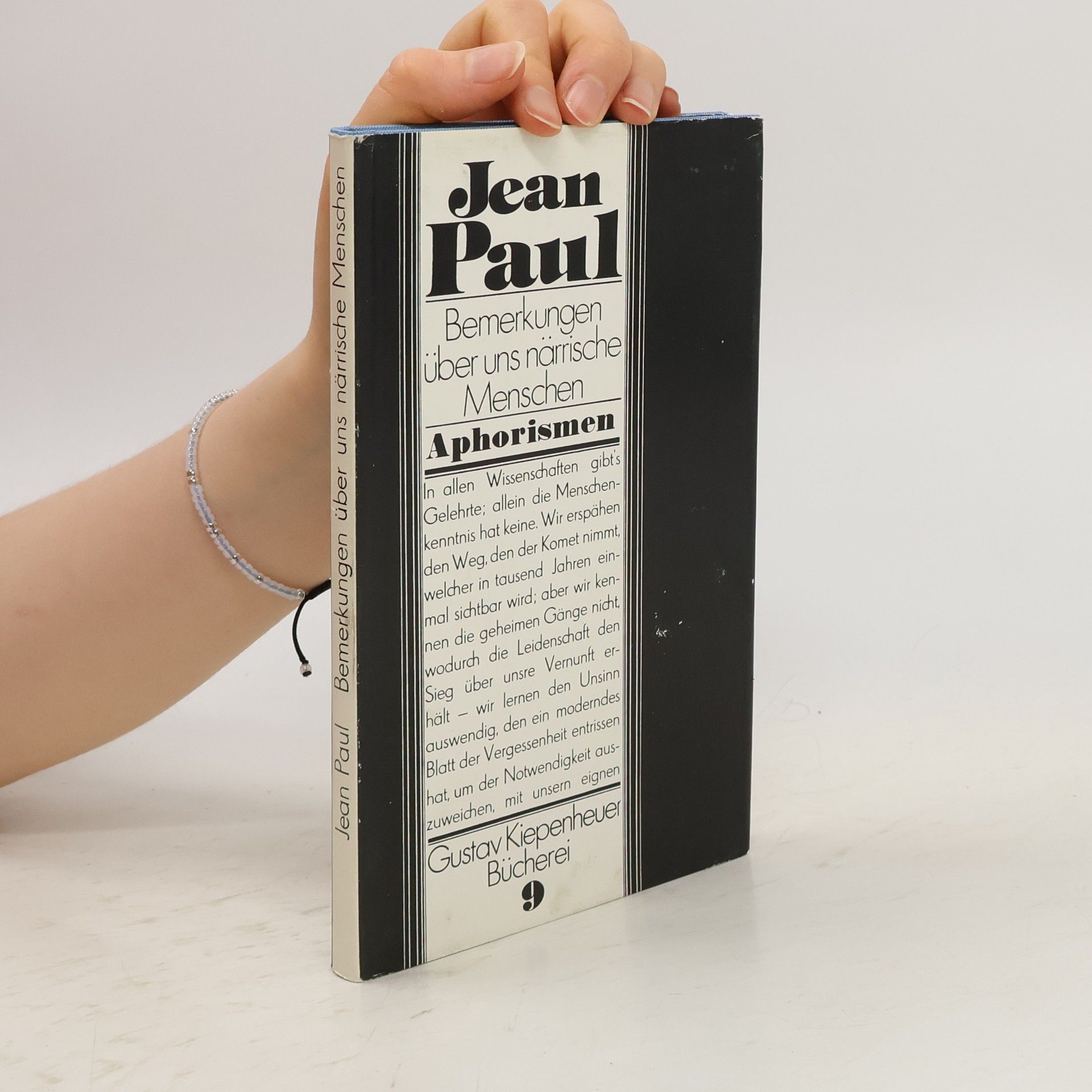 Paul Jean Jean Paul Bemerkungen über uns närrische Menschen