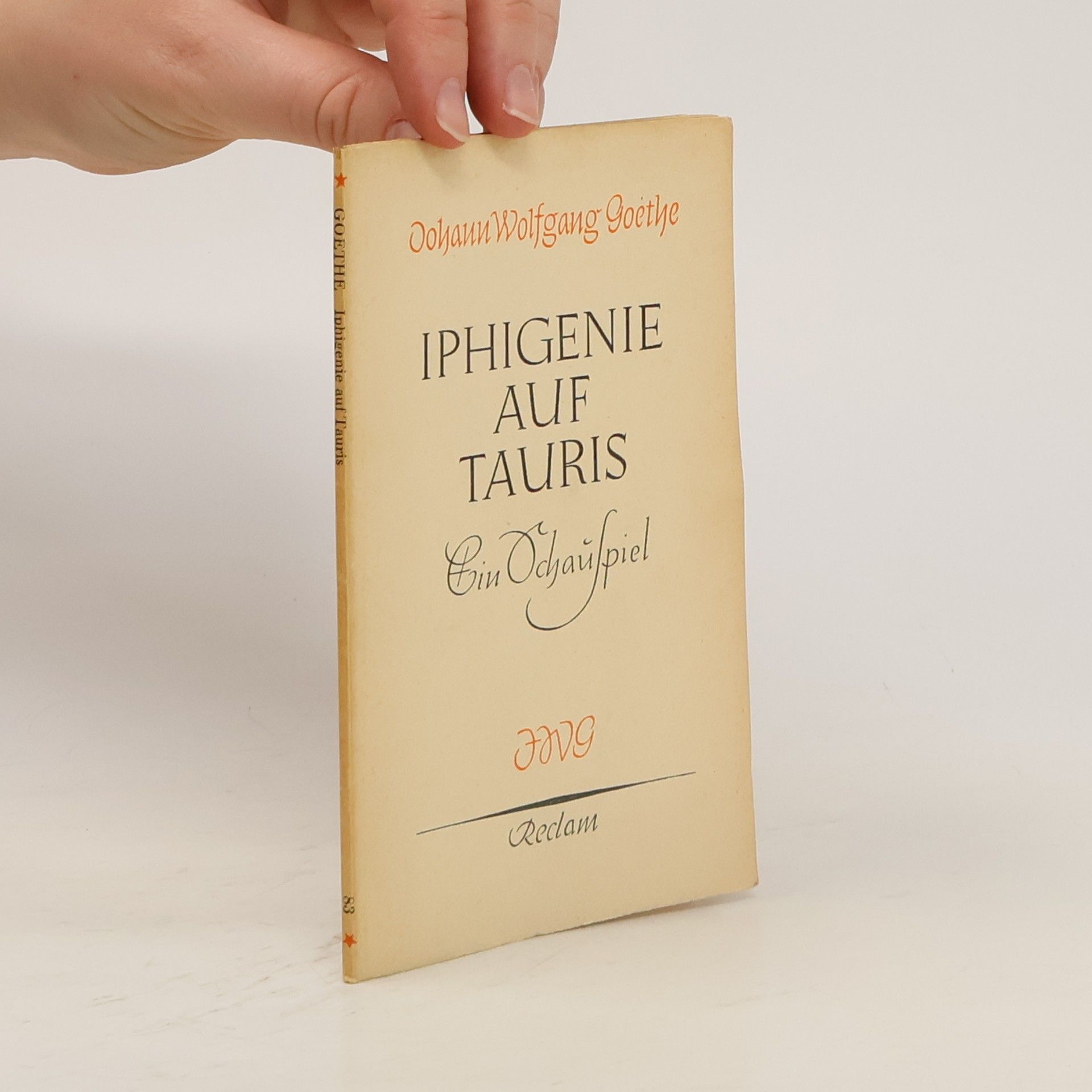 Johann Wolfgang von Goethe Iphigenie aud Tauris