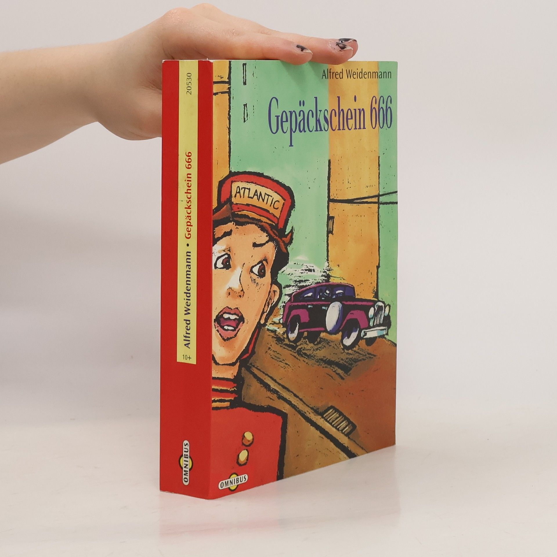 Alfred Weidenmann Gepäckschein 666