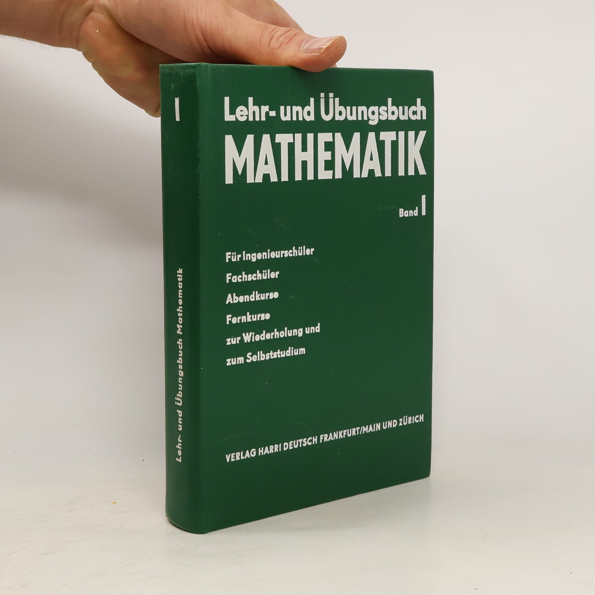 Fritz Bewert Arithmetik, Algebra und elementare Funktionenlehre