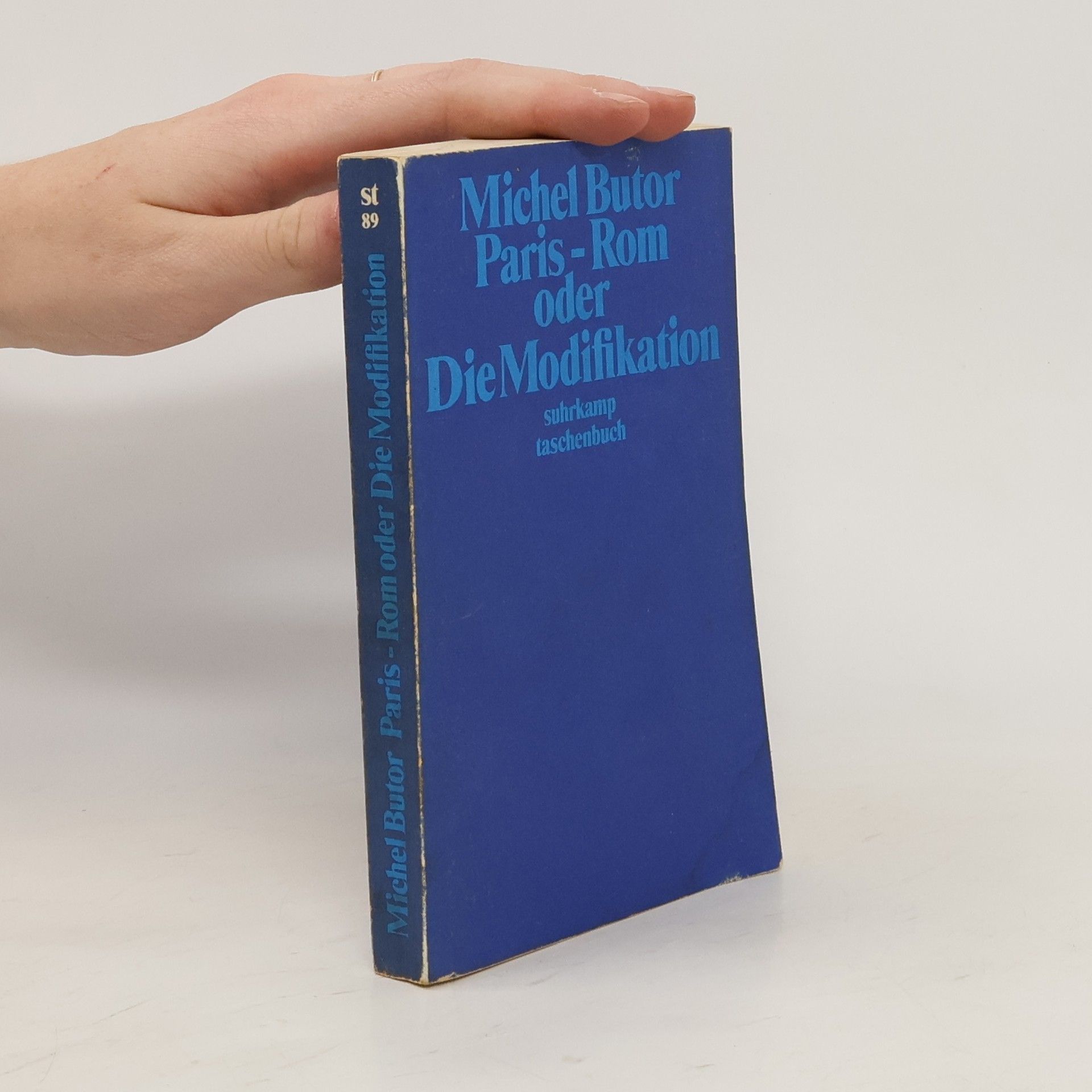 Michel Butor Paris, Rom oder die Modifikation