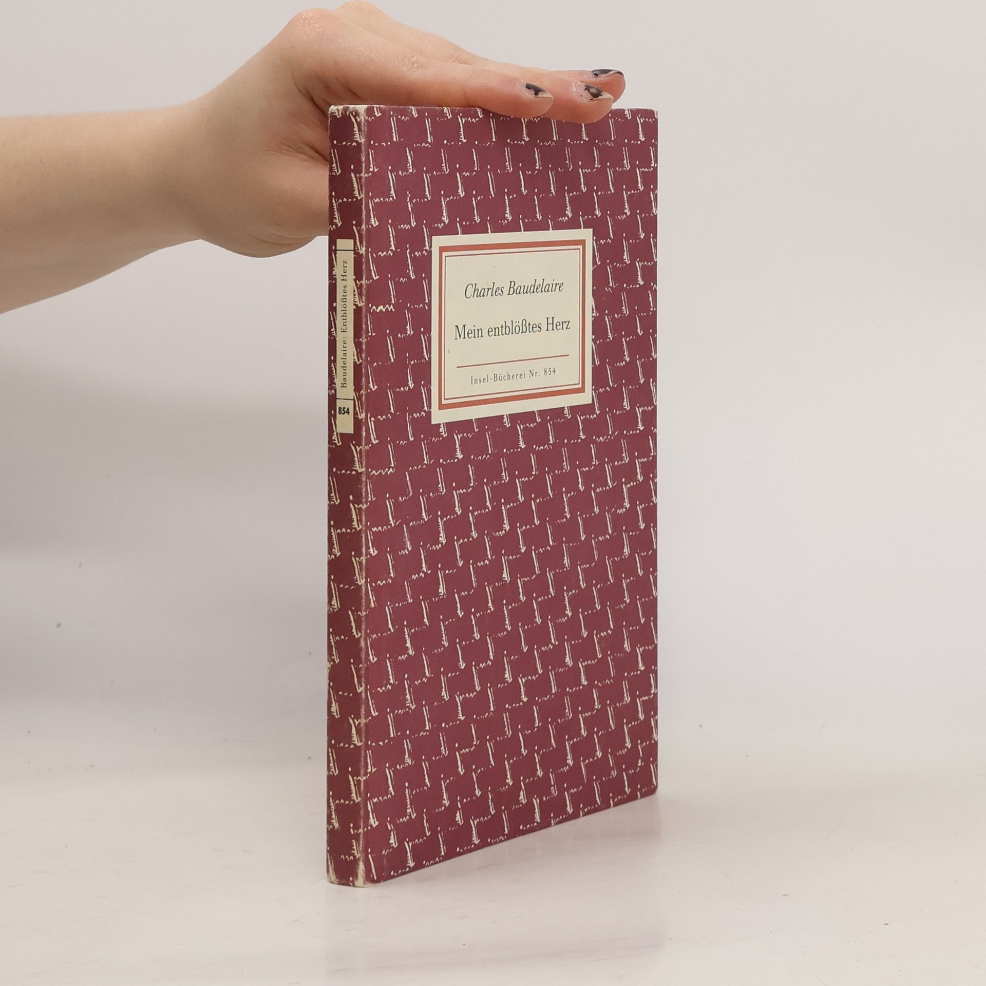 Charles Baudelaire Mein entblösstes Herz
