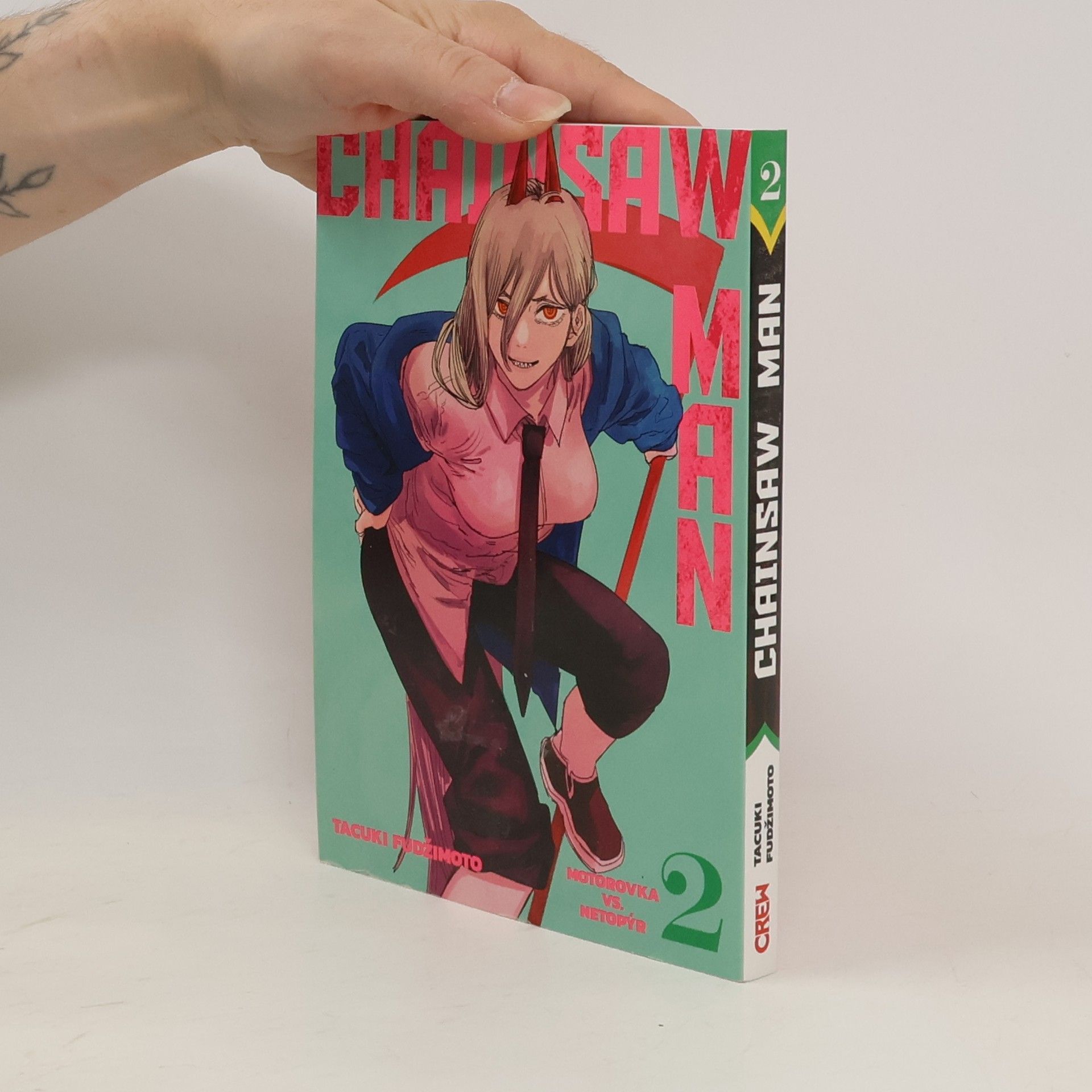 Tatsuki Fujimoto Chainsaw man. 2, Motorovka vs. netopýr