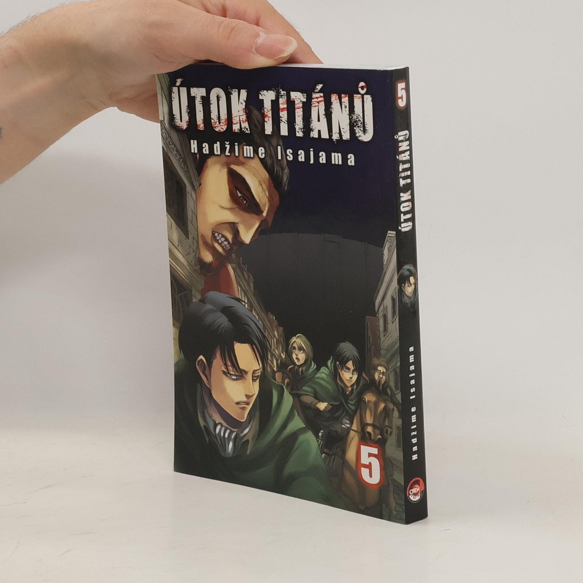 Hadžime Isajama Útok titánů. 5