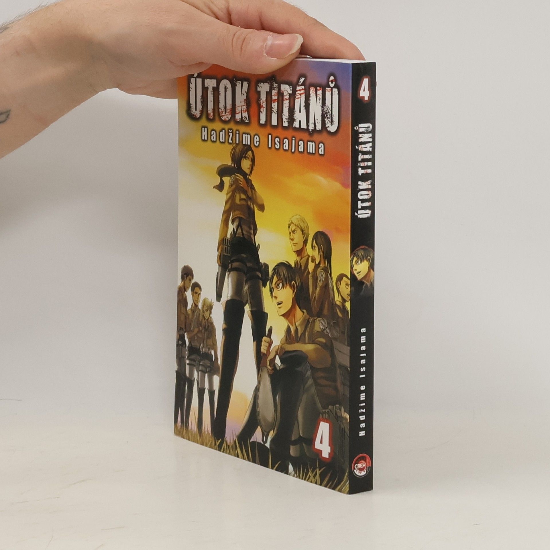 Hadžime Isajama Útok titánů. 4
