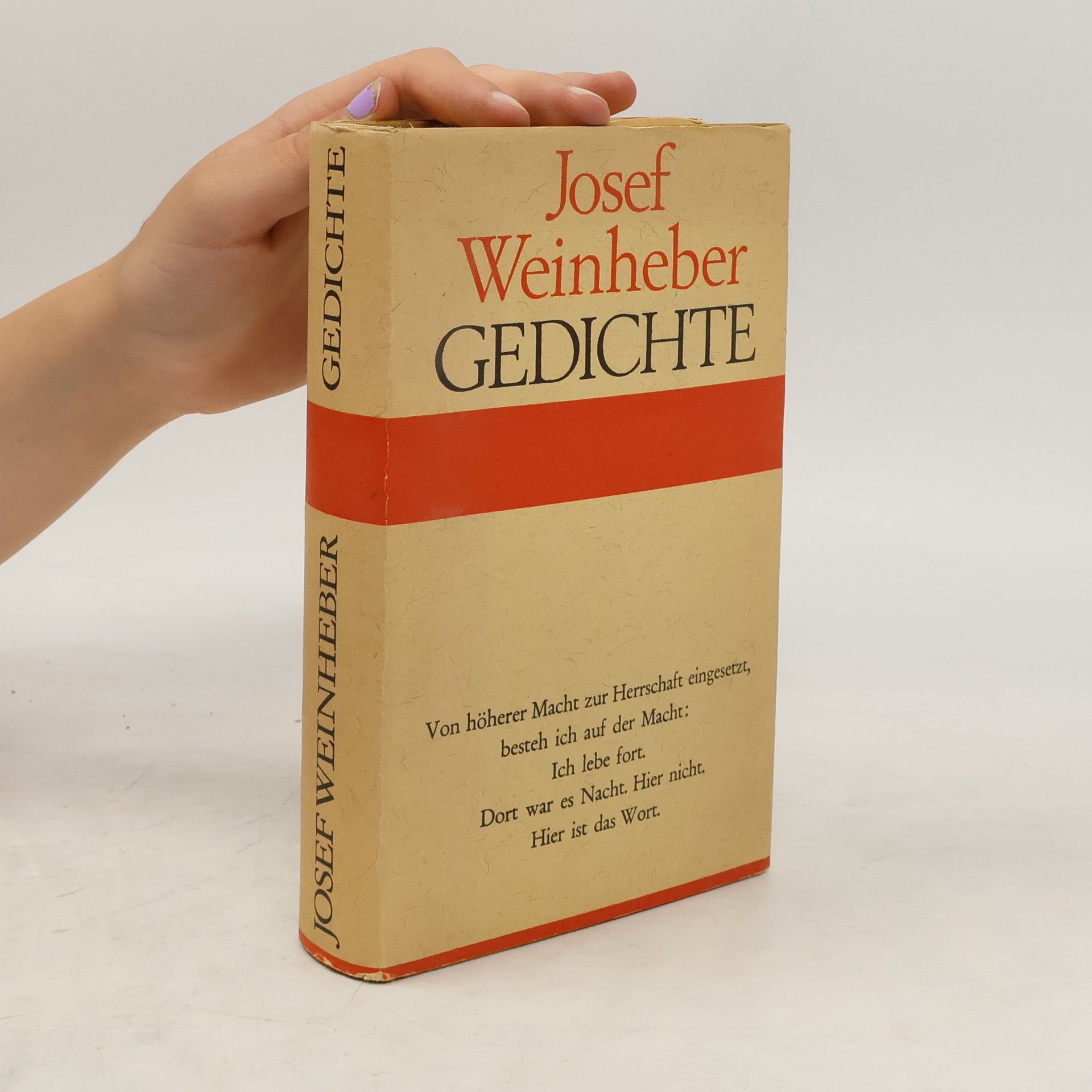 Jose Weinheber Gedichte