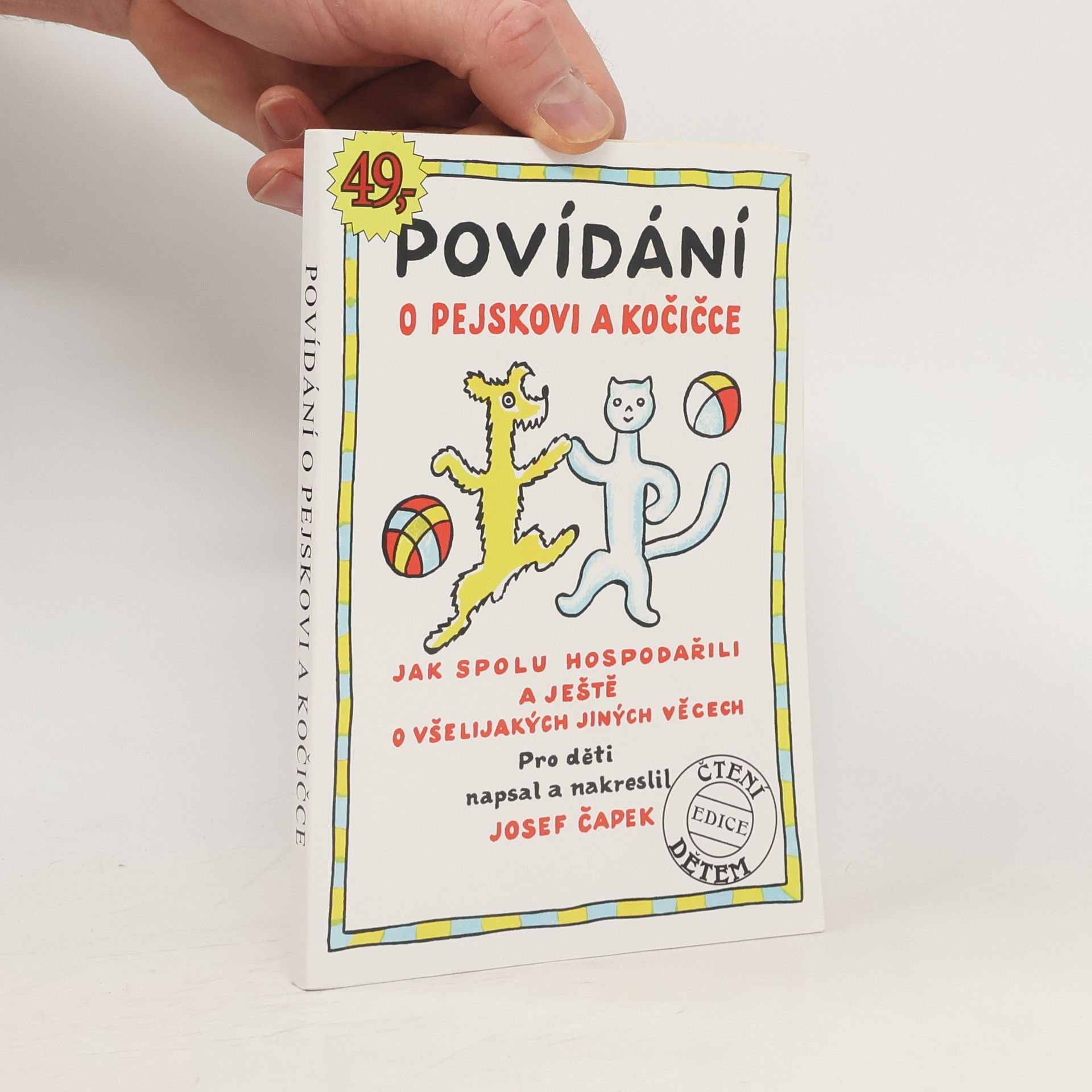 Josef Čapek Povídání o pejskovi a kočičce