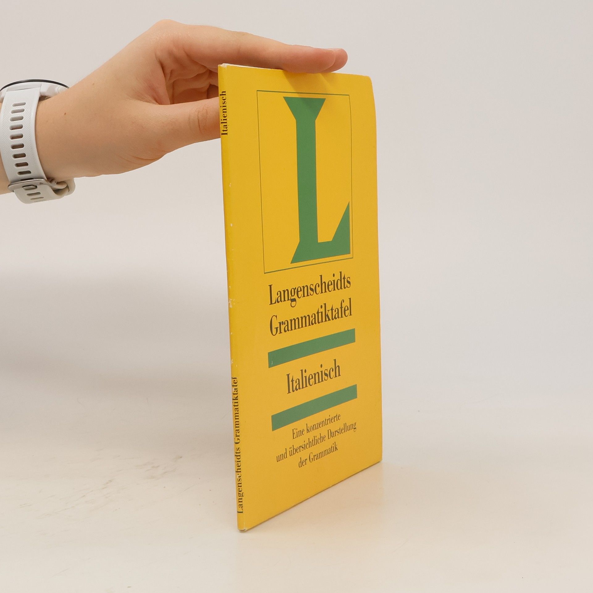 Hermann Willers Langenscheidts Grammatiktafel Italienisch