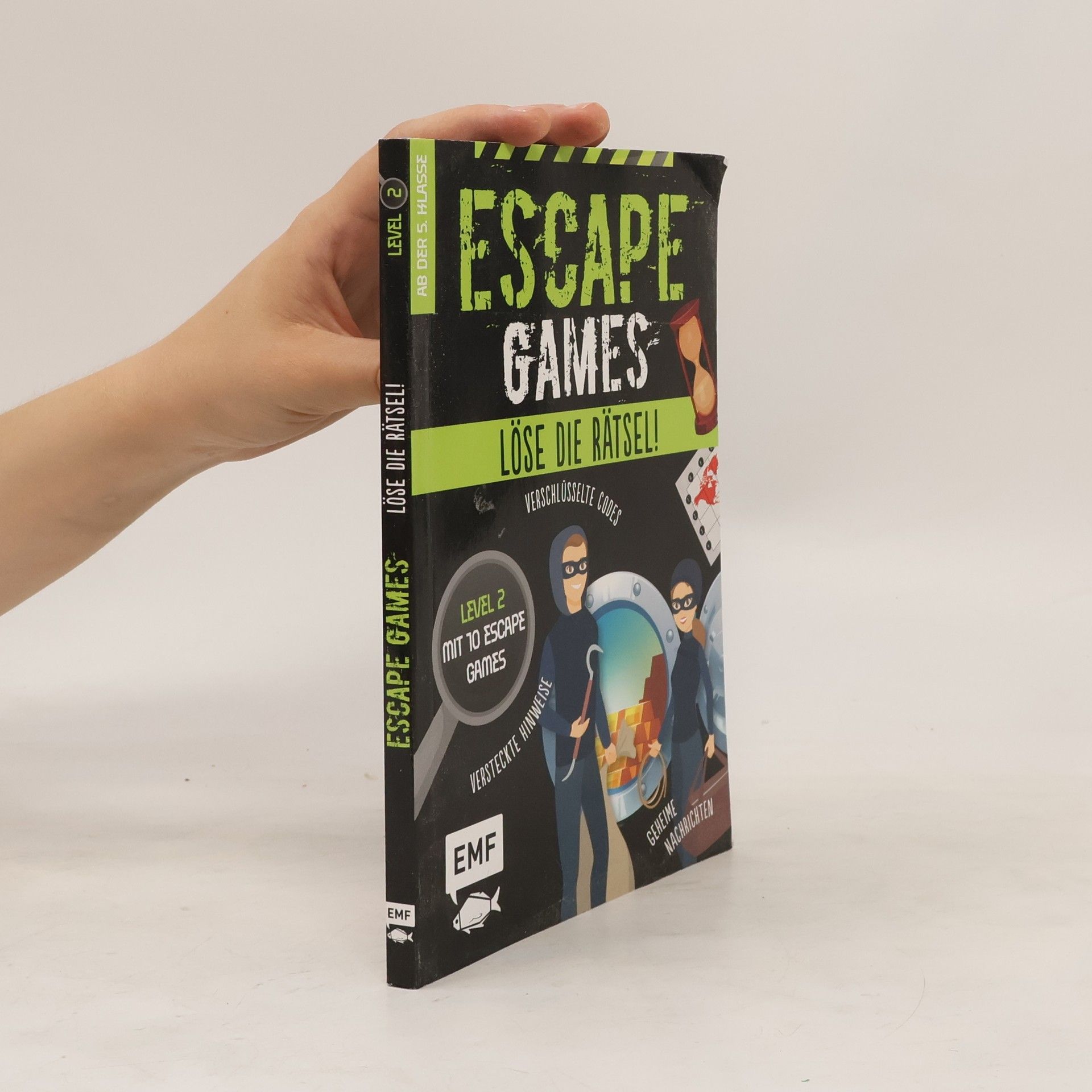 Autores varios Escape Games. Löse die Rätsel! Level 2 mit 10 Escape Games
