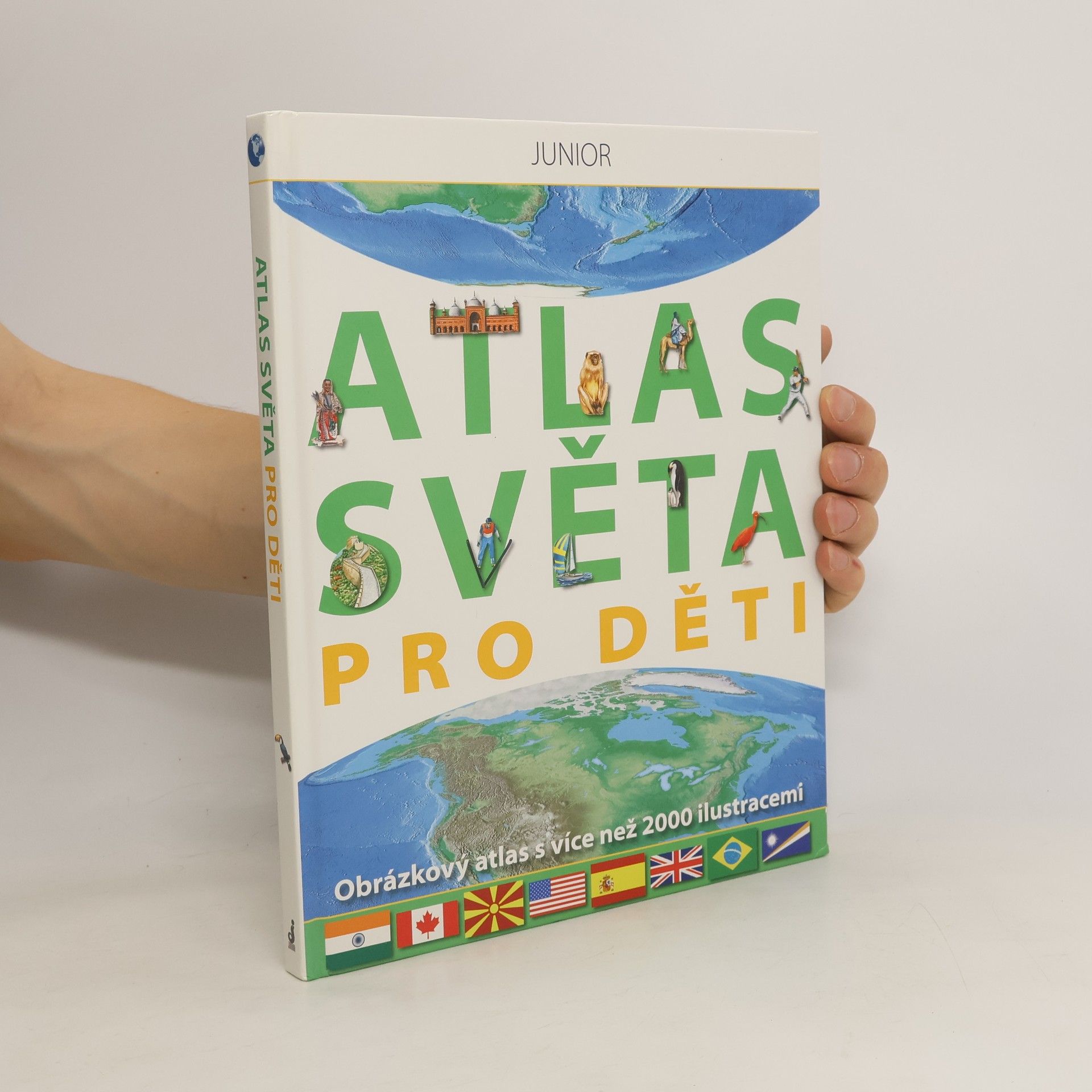 Jim Harrison Atlas světa pro děti