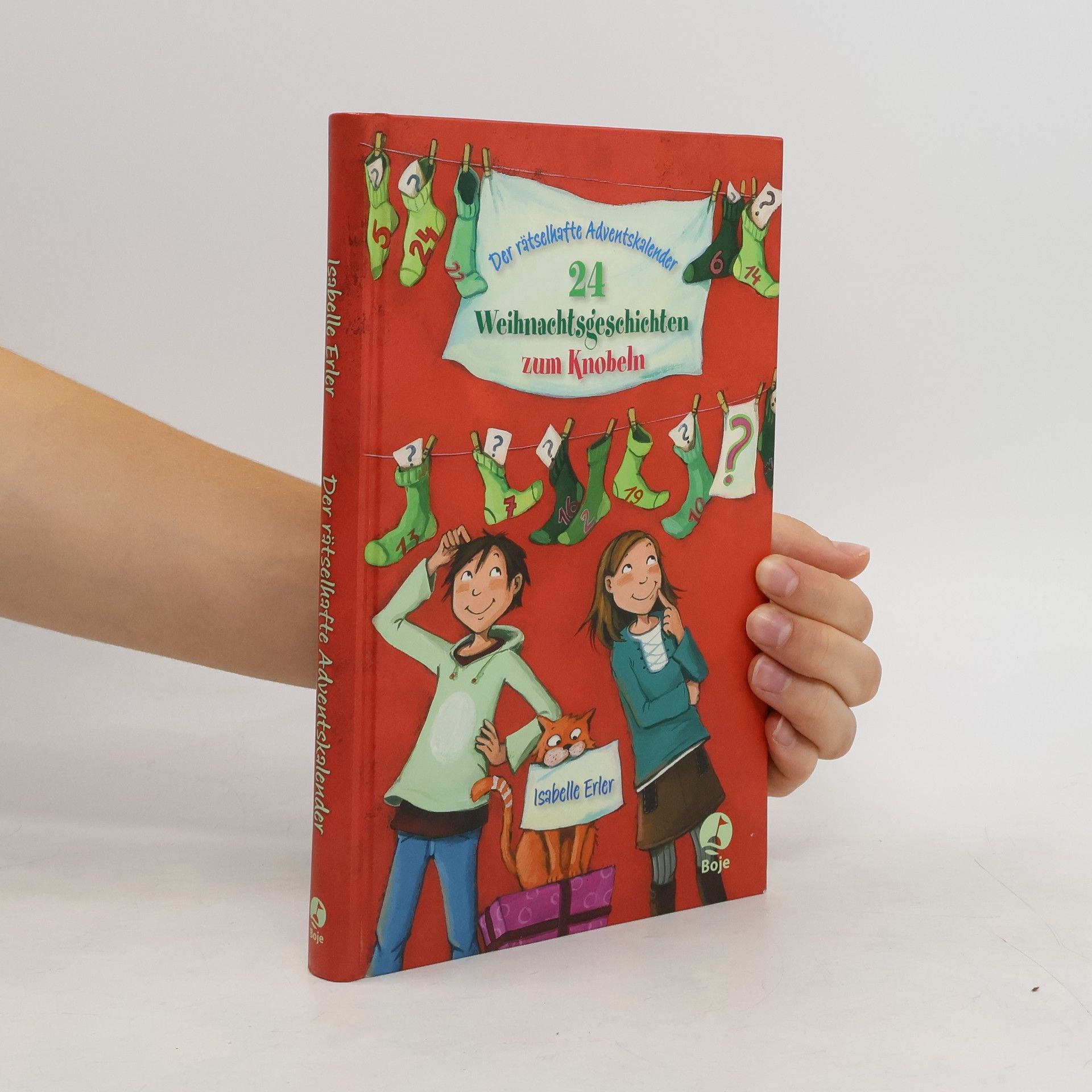 Isabelle Erler Der rätselhafte Adventskalender - 24 Weihnachtsgeschichten zum Knobeln