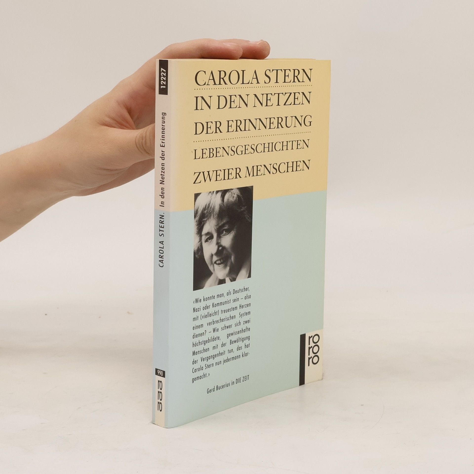 Carola Stern In den Netzen der Erinnerung