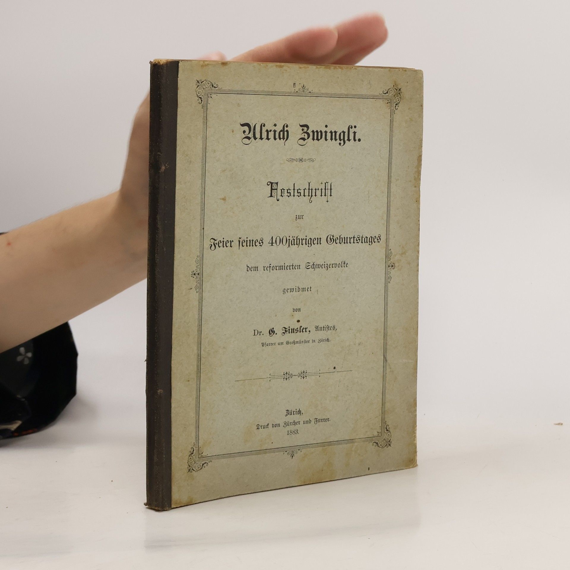 Ulrich Zwingli Festschrift