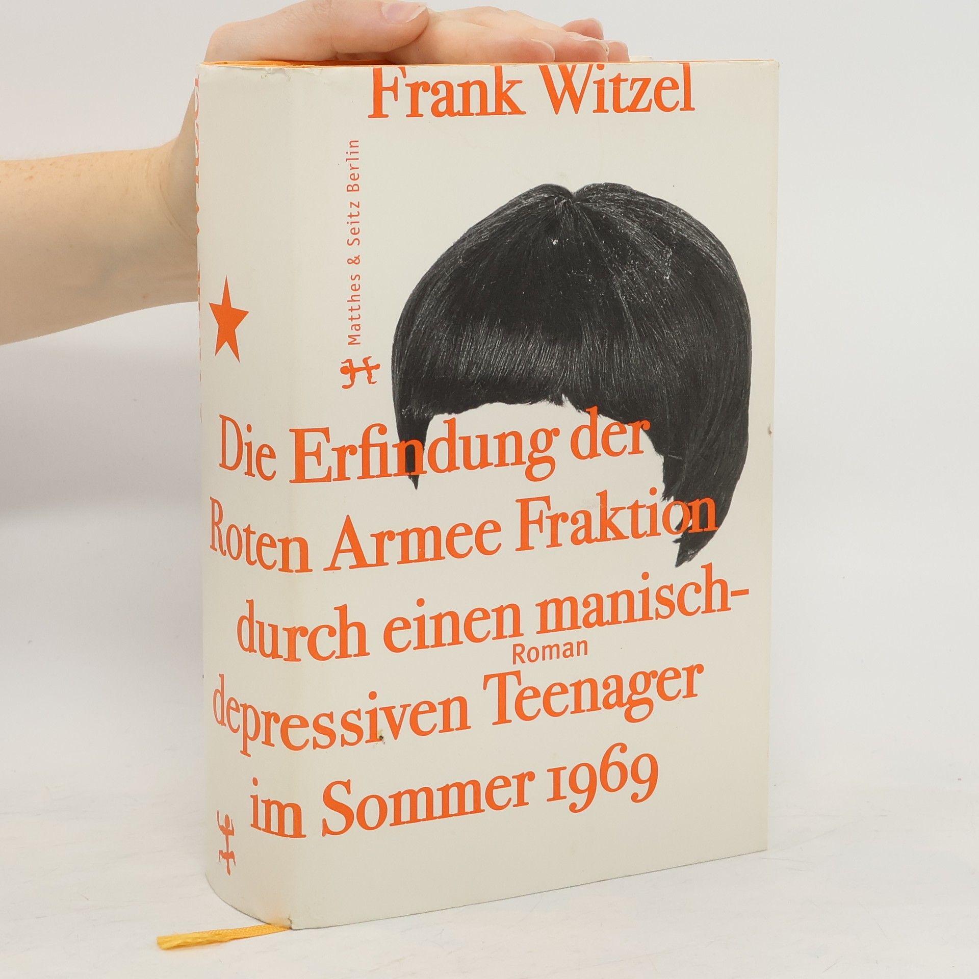 Frank Witzel Die Erfindung der Roten Armee Fraktion durch einen manisch-depressiven Teenager im Sommer 1969