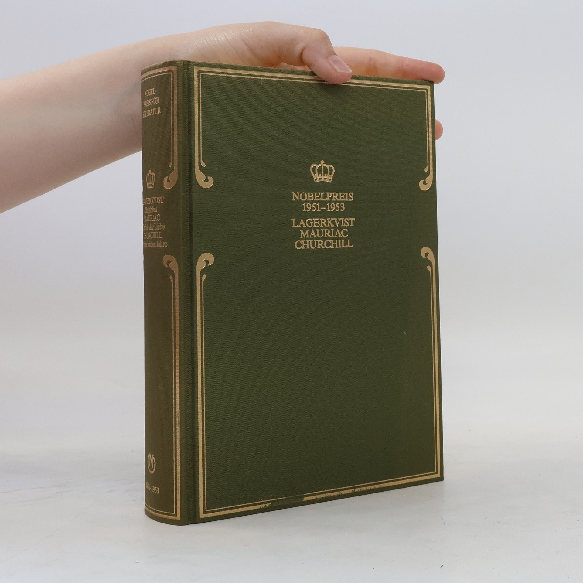 Autorenkollektiv Nobelpreis für Literatur 1951-1953. Lagerkvist. Mauriac. Churchill