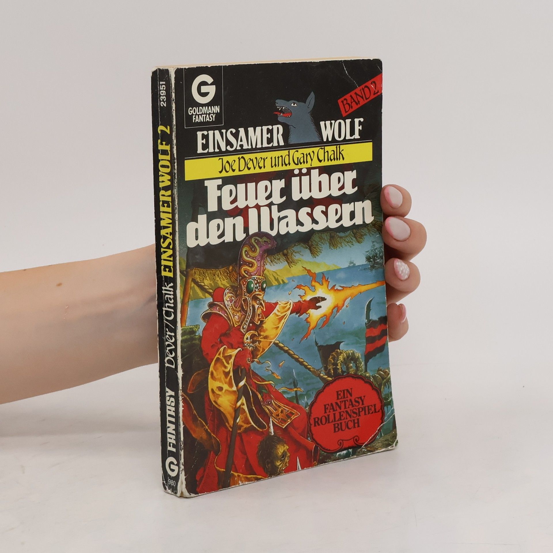 Joe Dever Einsamer Wolf 2. Feuer über den Wassern