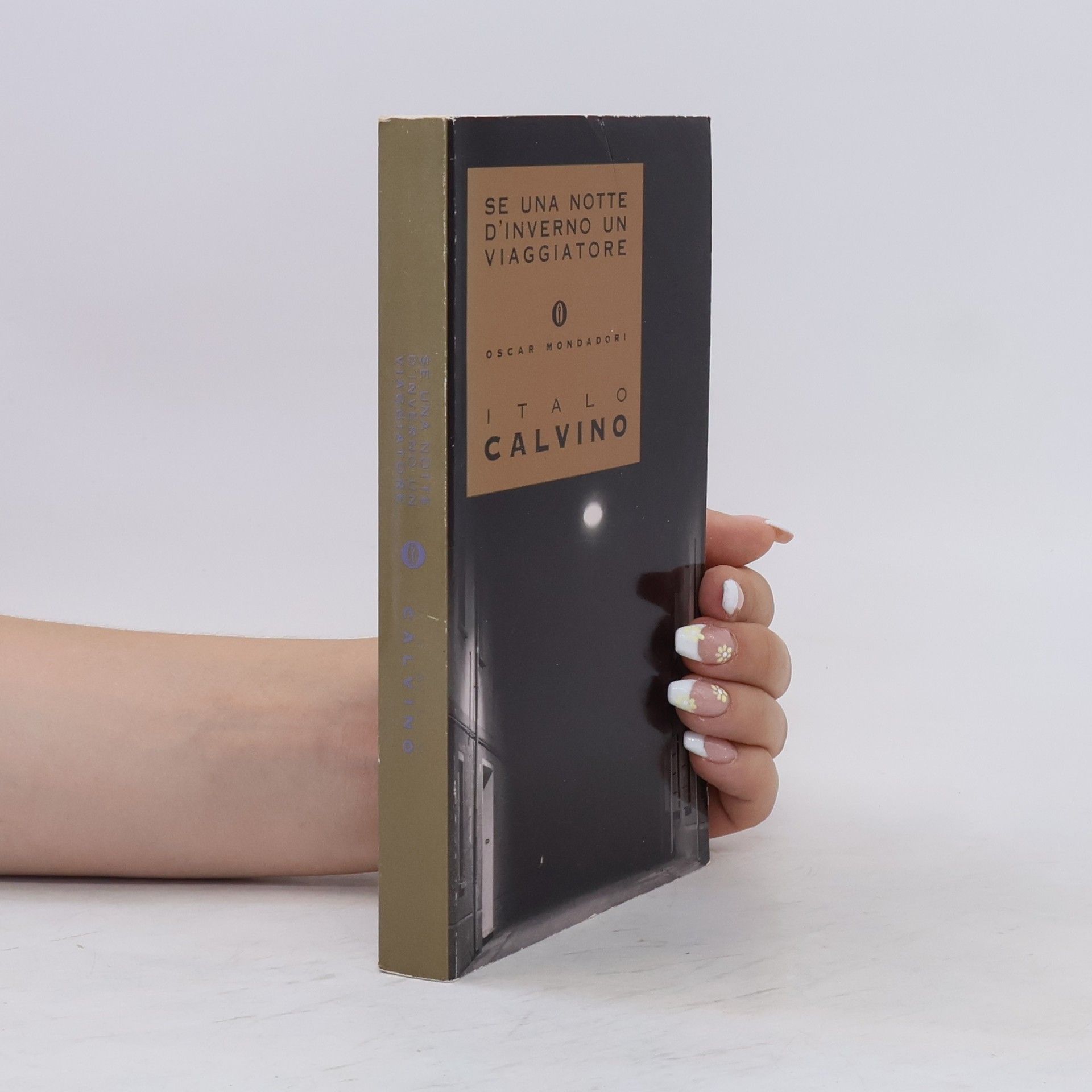 Italo Calvino Se una notte d' inverno un viaggiatore. Wenn ein Reisender in einer Winternacht, italien. Ausgabe. Presentazione dell' autore