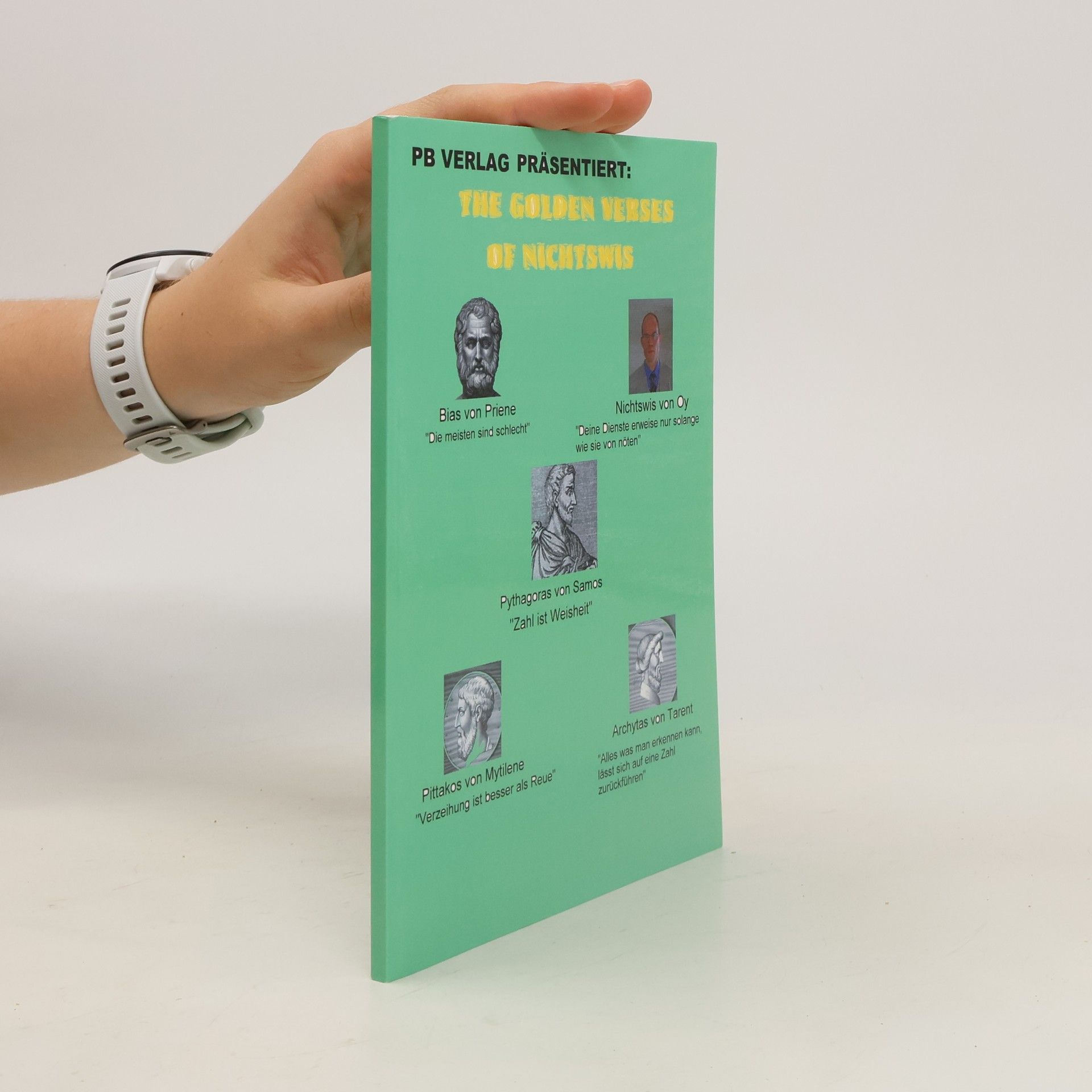 Collectif d'auteurs The Golden Verses of Nichtswis