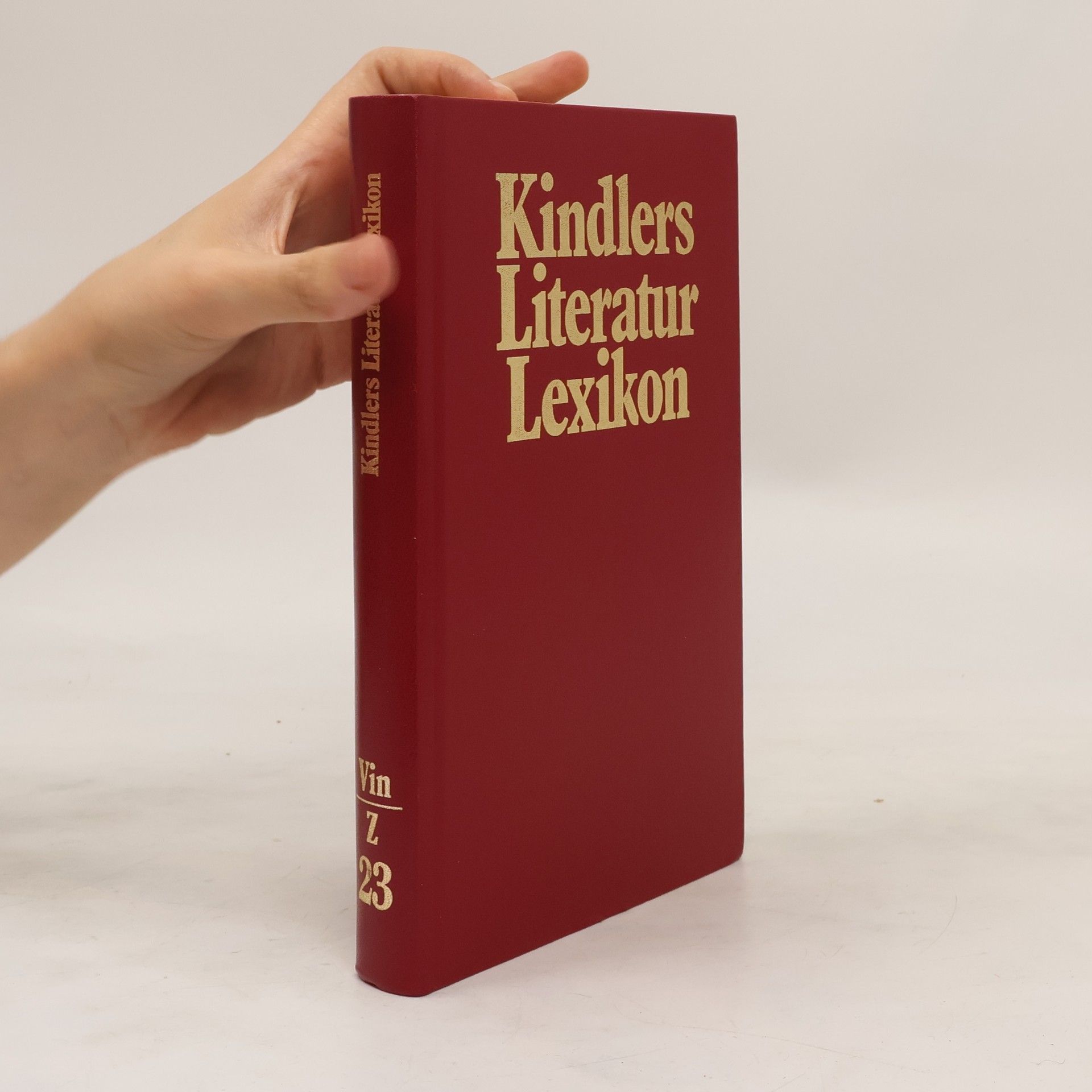 Collectif d'auteurs Kindlers Literatur Lexikon, Win-Z, 23