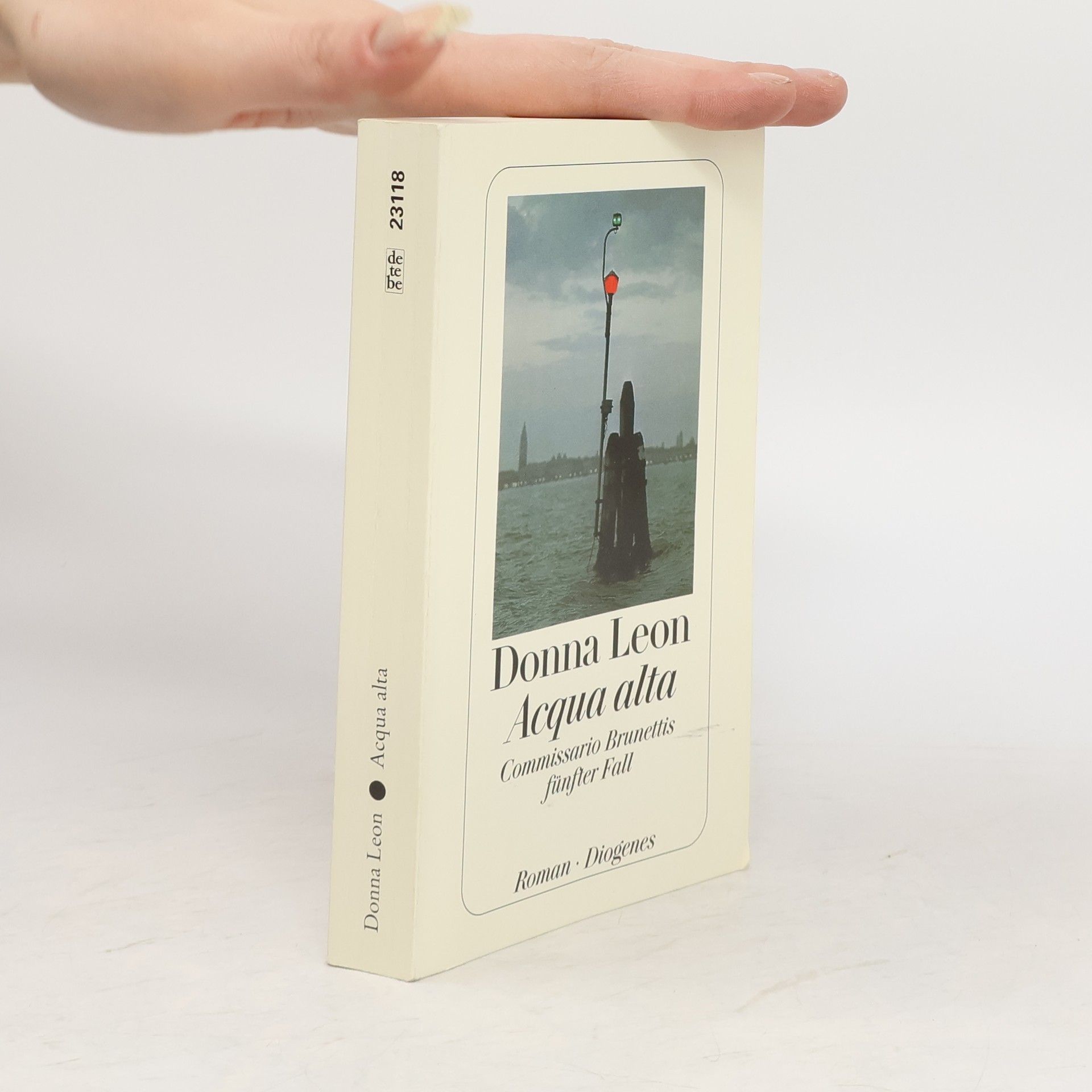 Donna Leon Acqua alta. Commissario Brunettis fünfter Fall