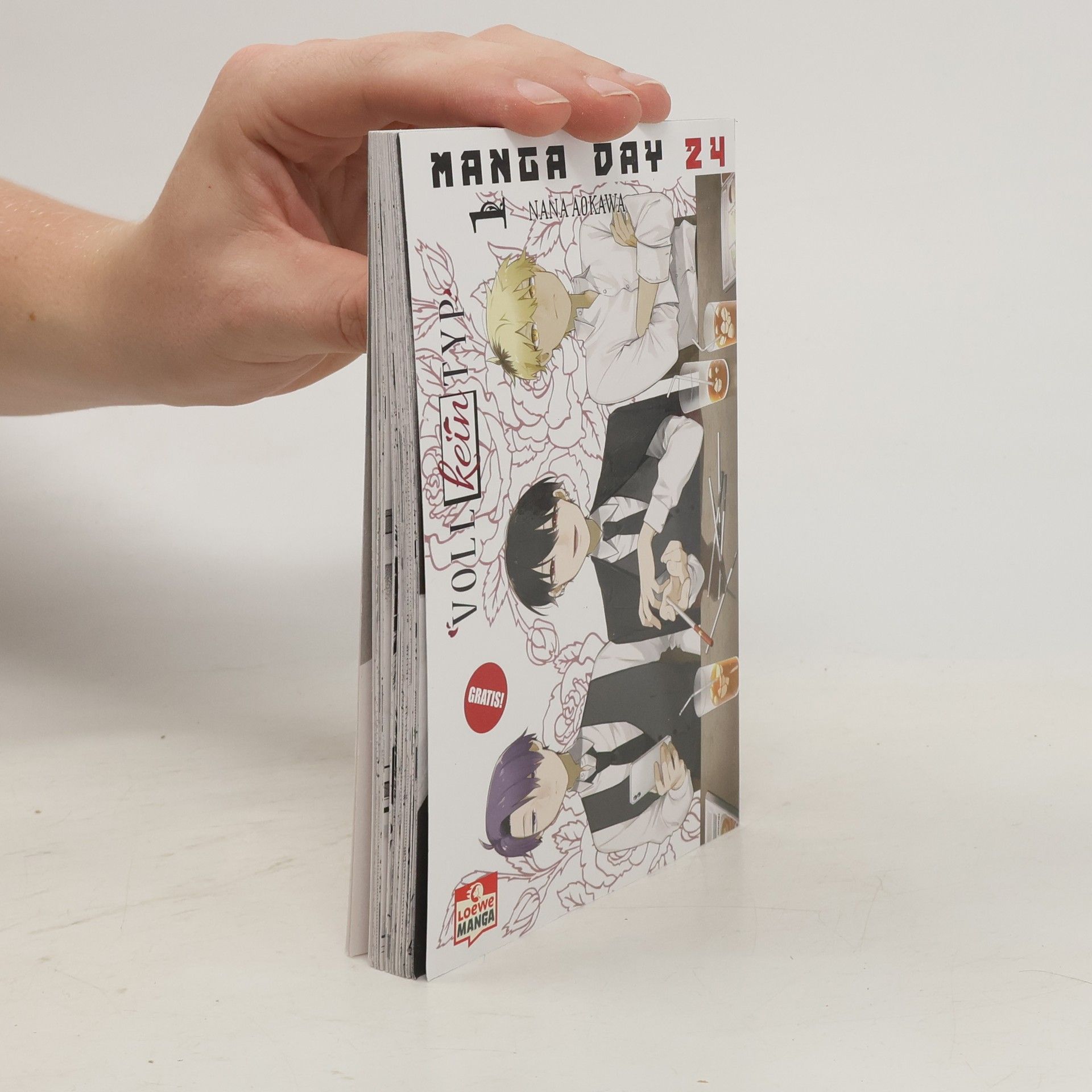 Voll kein Typ. Manga day 24.