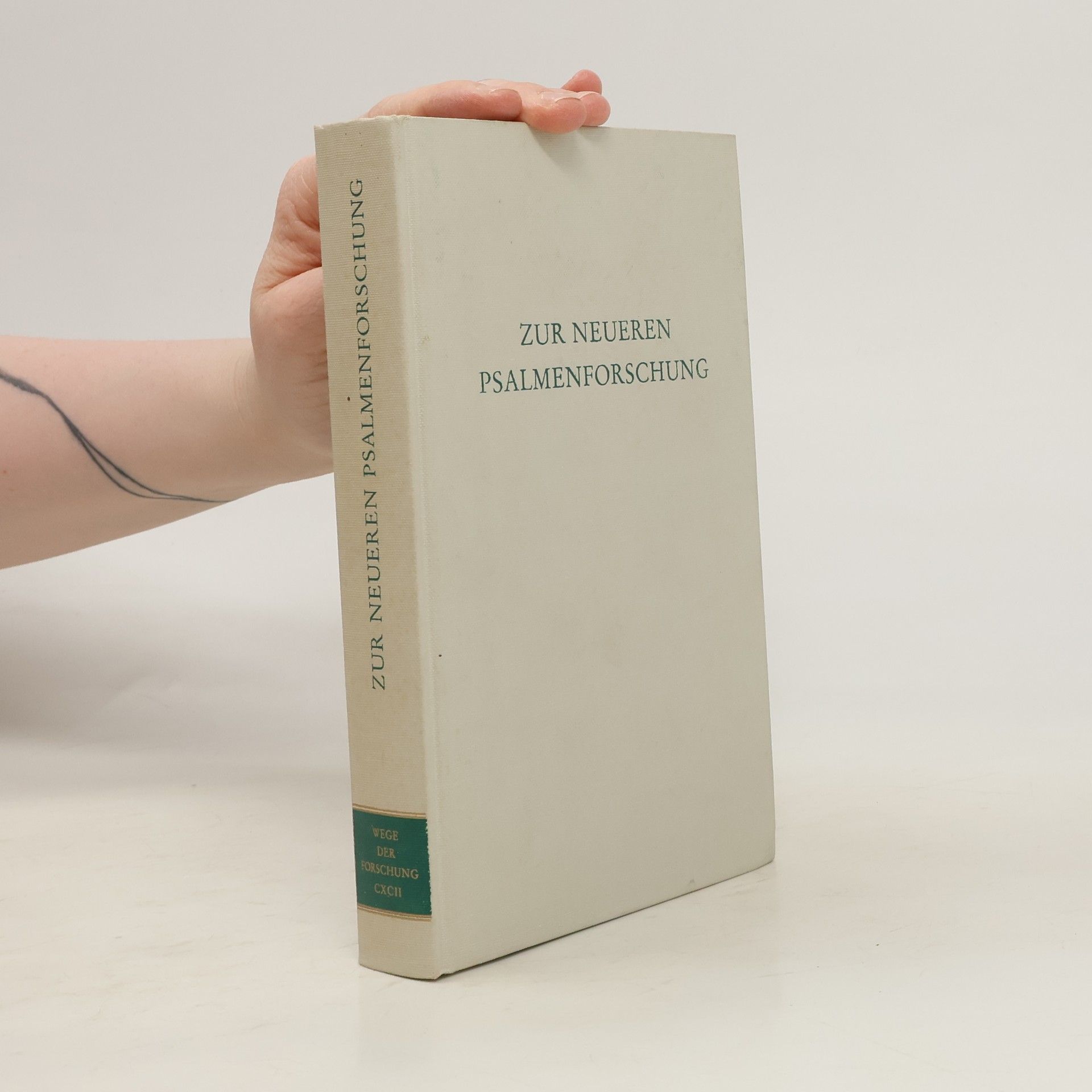 Peter H. A. Neumann Zur neueren Psalmenforschung